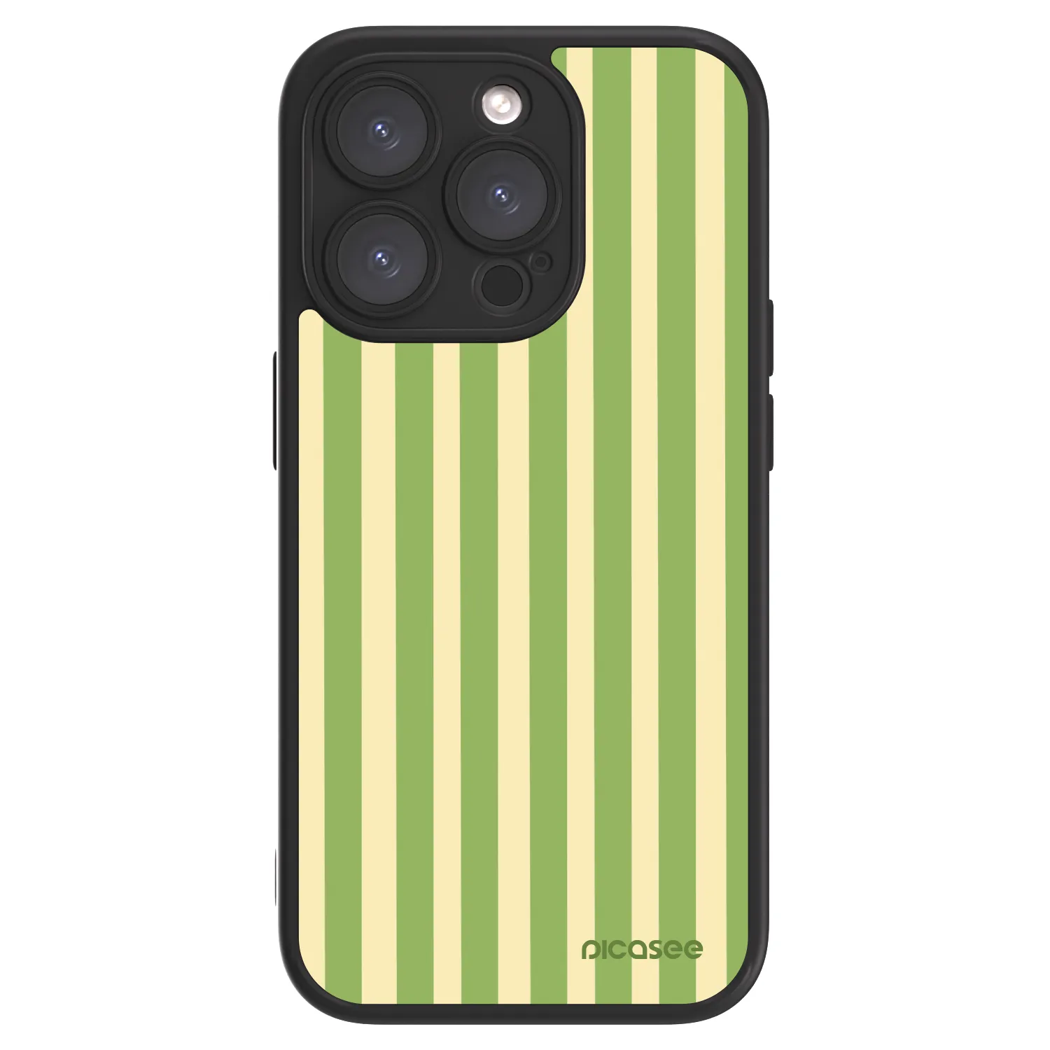 Picasee ULTIMATE CASE pro Apple iPhone 15 Pro - Lines Matcha