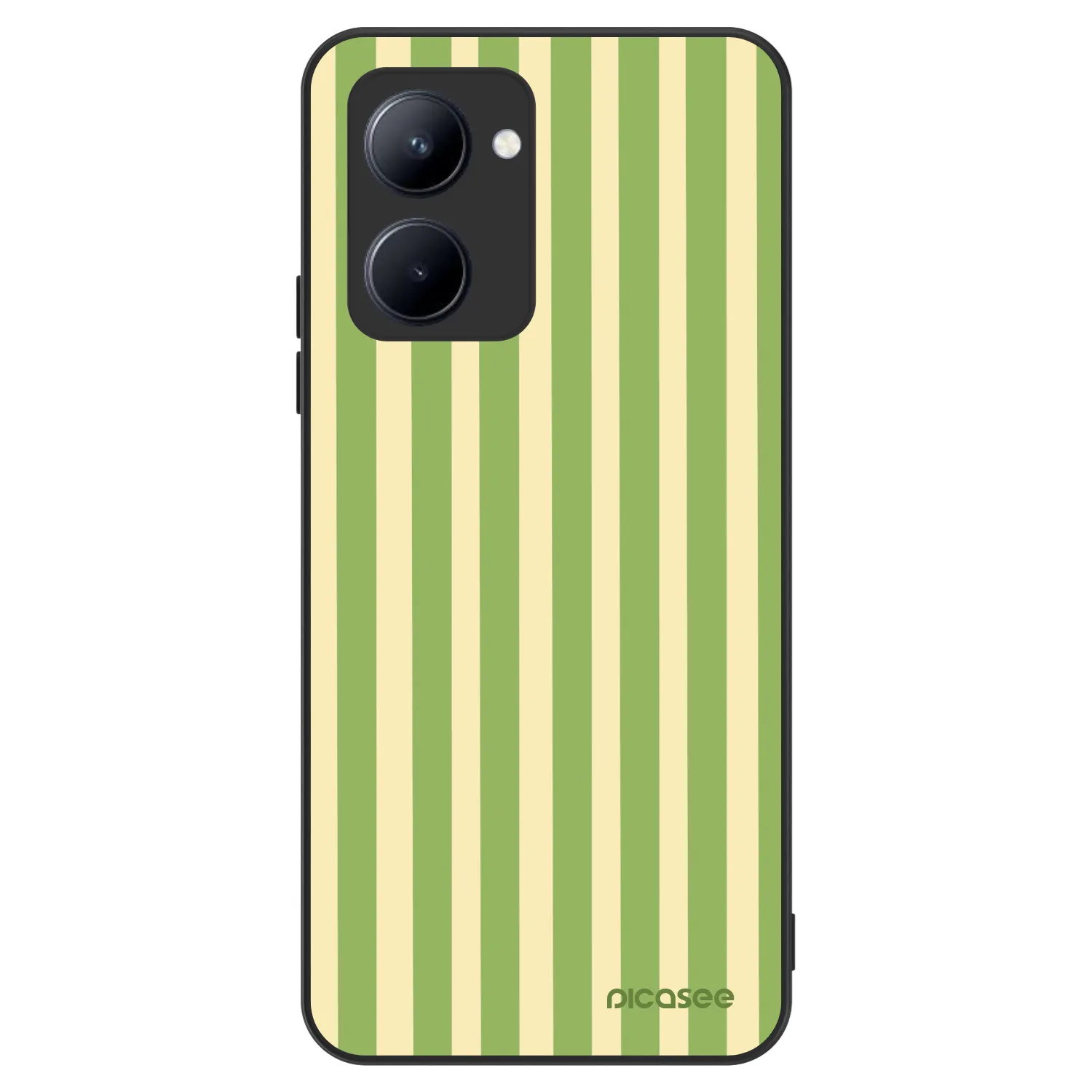 Picasee ULTIMATE CASE pro Realme C33 (2023) - Lines Matcha
