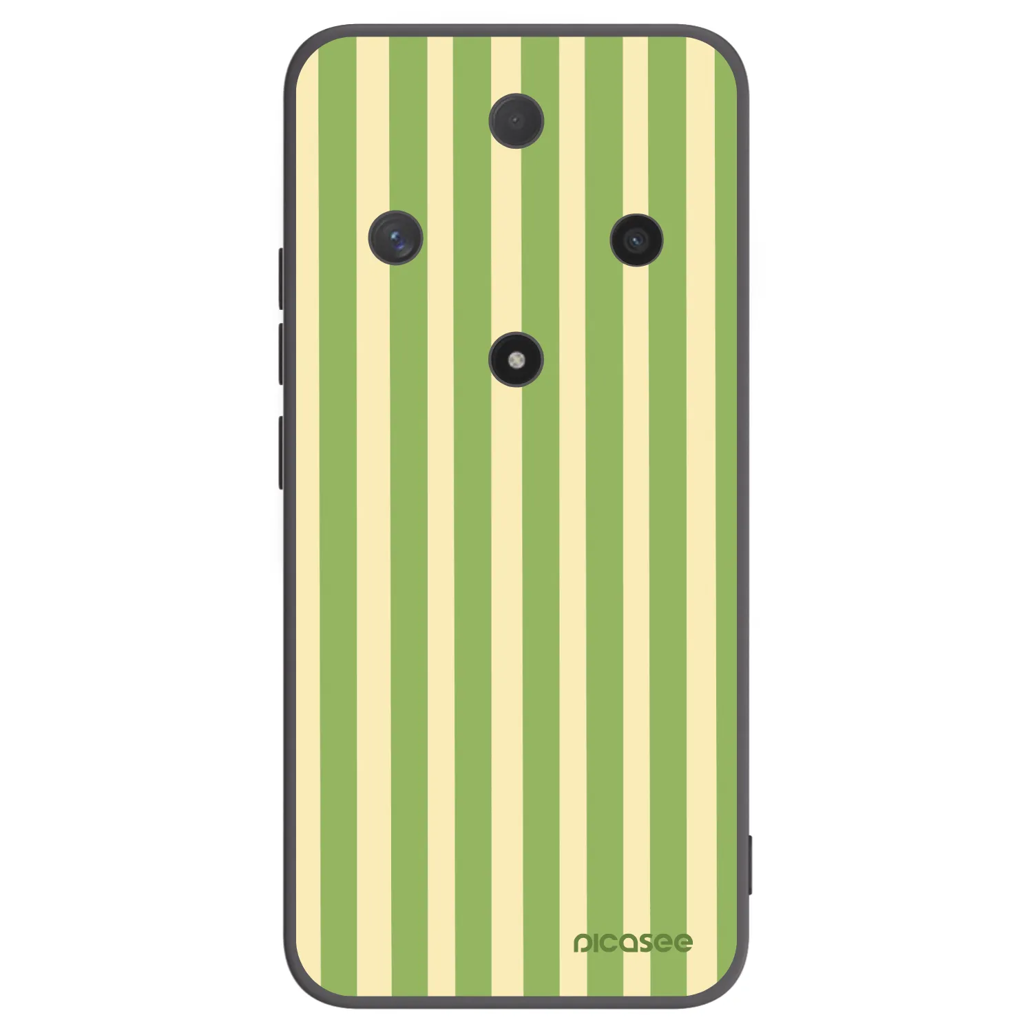 Picasee silikonový černý obal pro Honor Magic6 Lite 5G - Lines Matcha