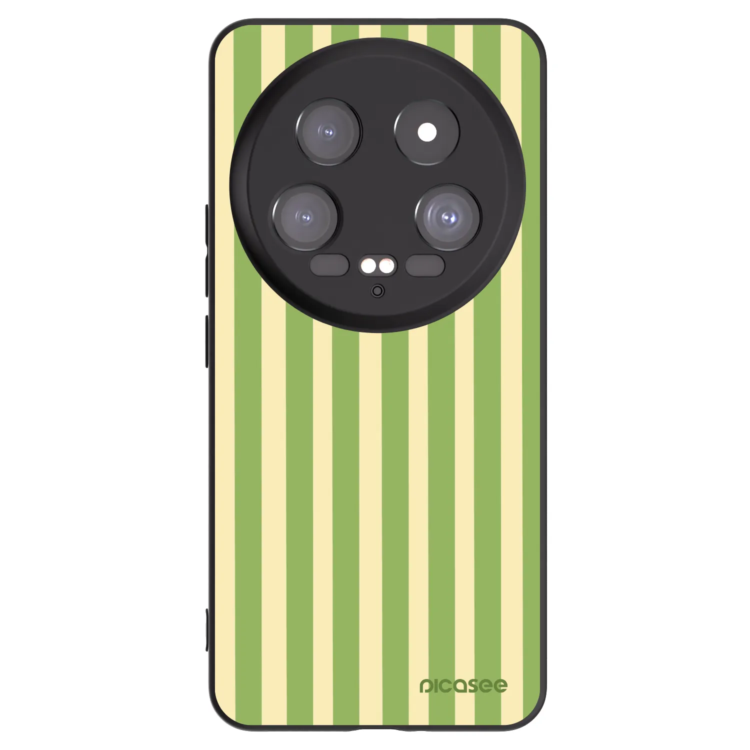 Picasee silikonový černý obal pro Xiaomi 14 Ultra - Lines Matcha