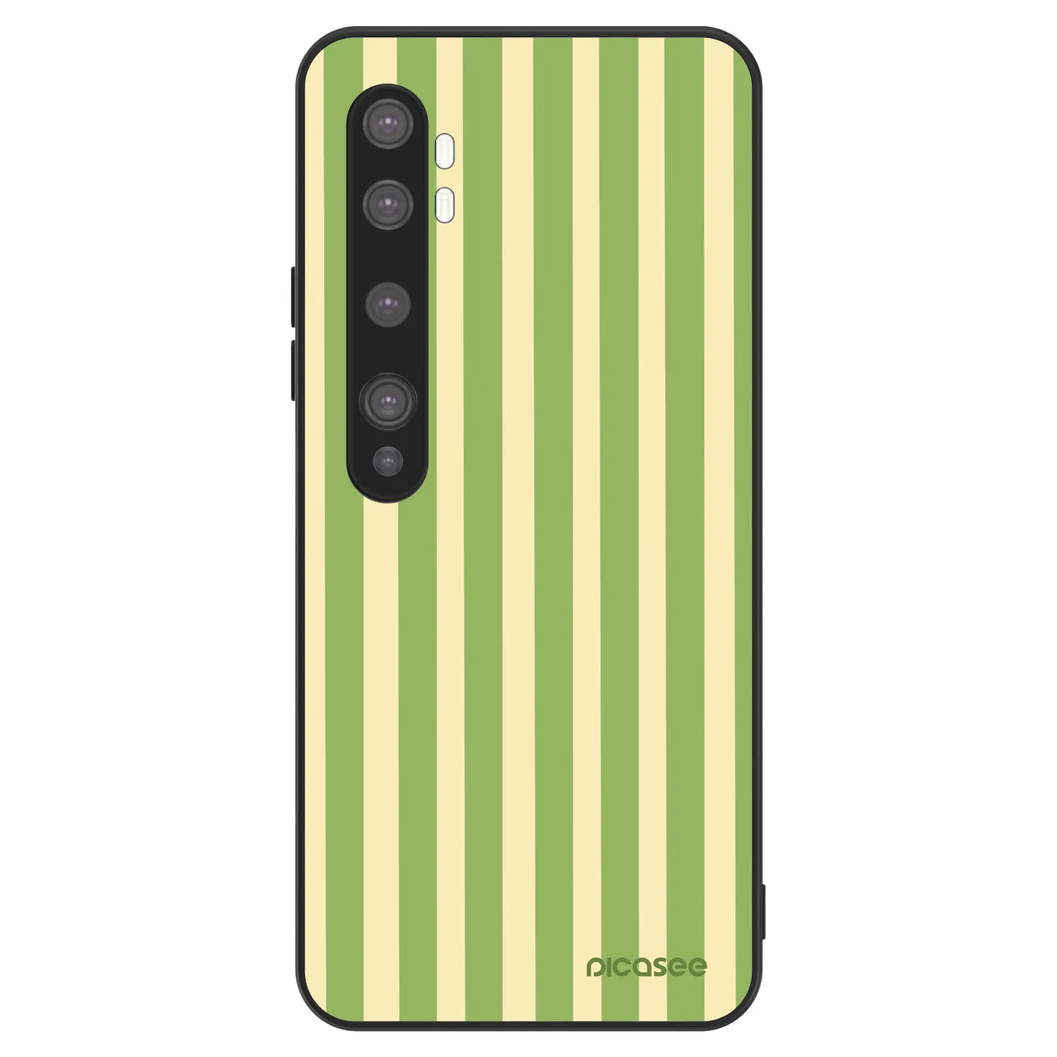 Picasee ULTIMATE CASE pro Xiaomi Mi Note 10 (Pro) - Lines Matcha