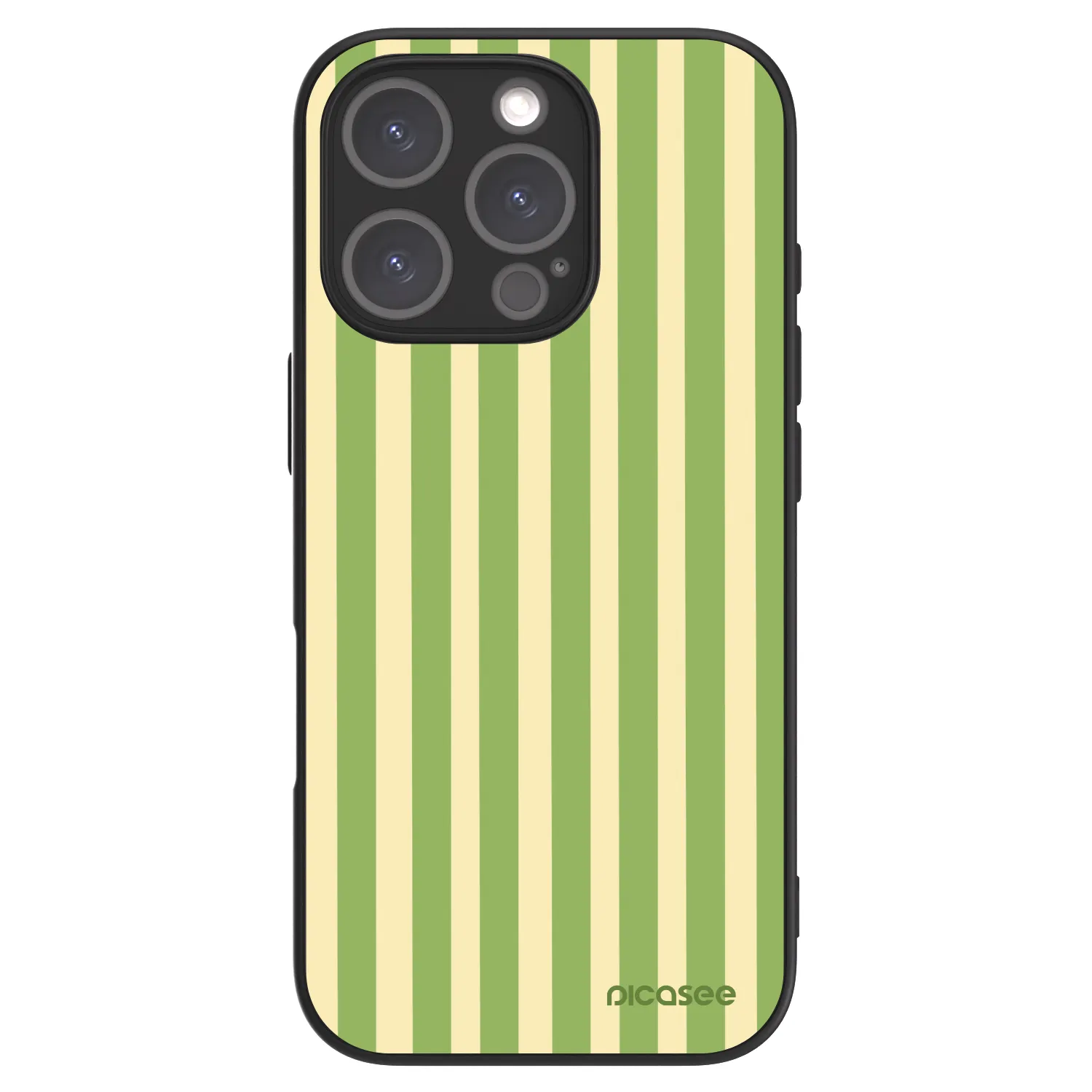 Picasee ULTIMATE CASE pro Apple iPhone 16 Pro - Lines Matcha