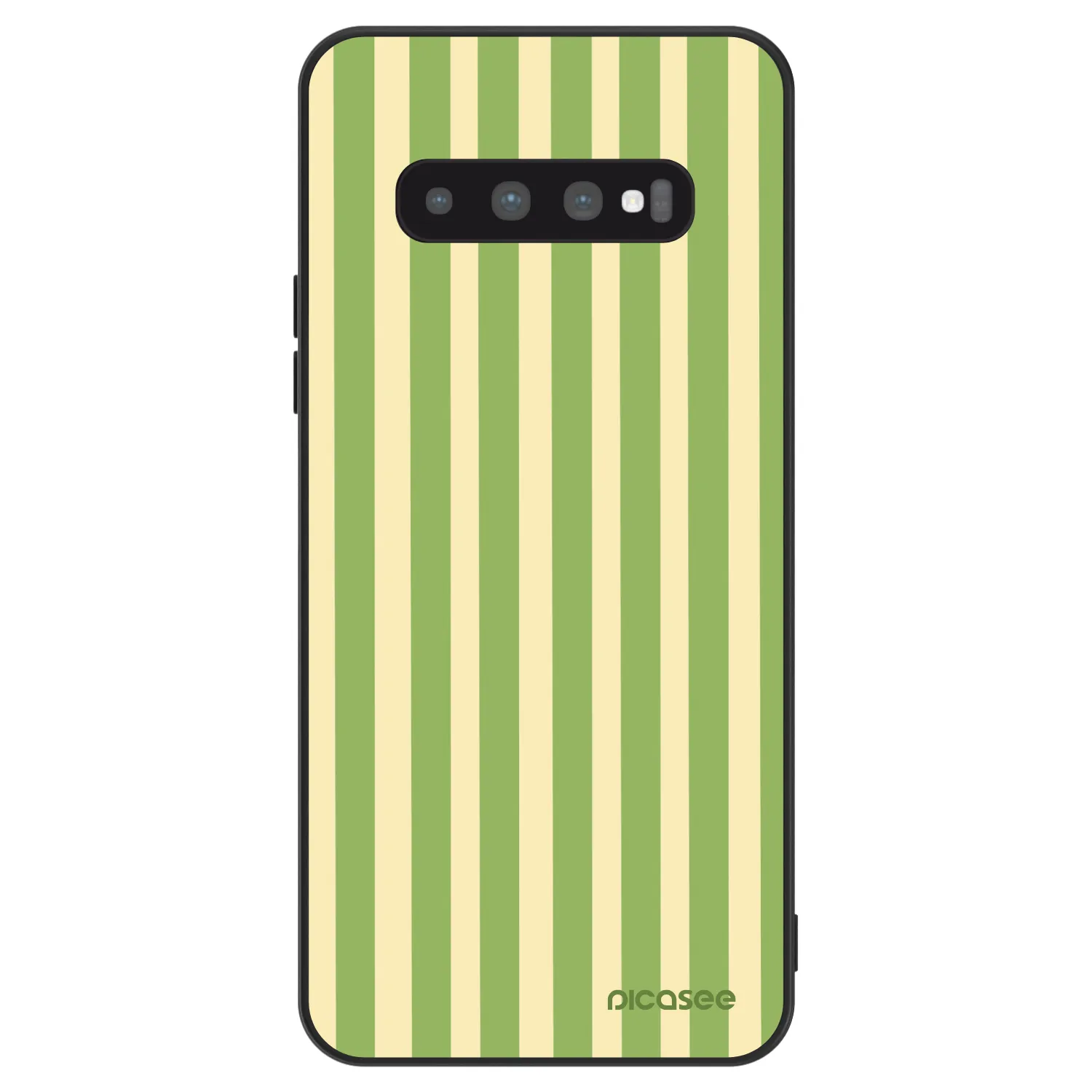 Picasee ULTIMATE CASE pro Samsung Galaxy S10 Plus G975 - Lines Matcha
