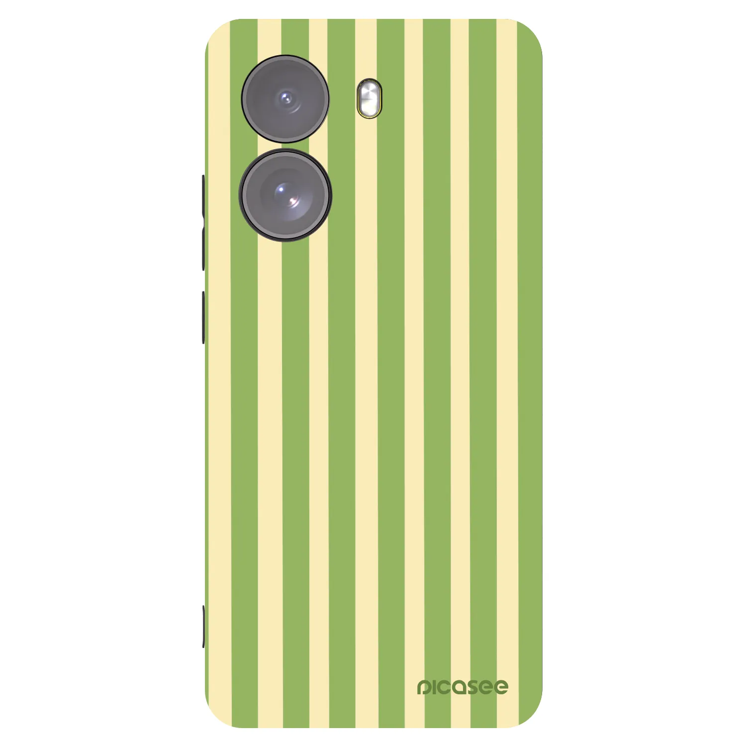 Picasee silikonový černý obal pro Xiaomi Poco X7 - Lines Matcha