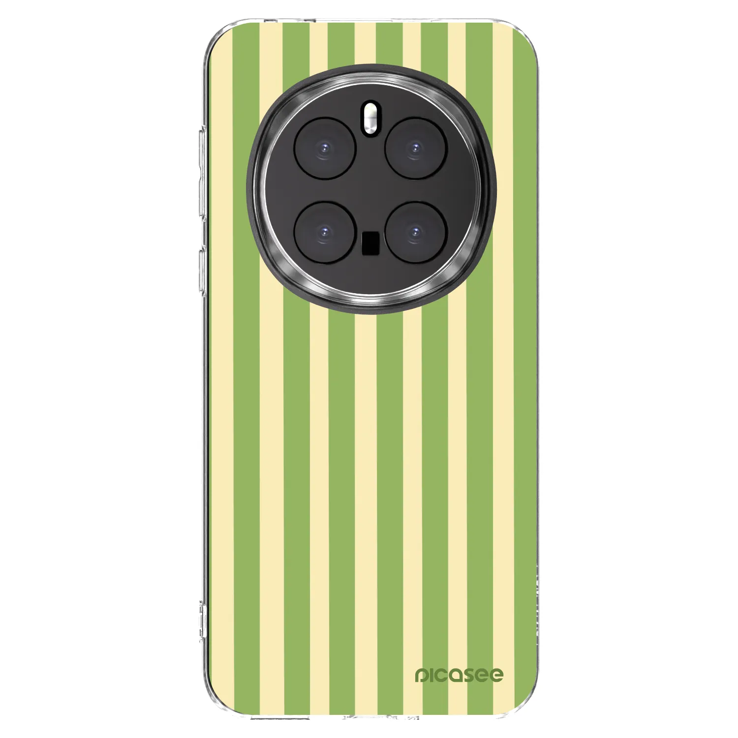 Picasee silikonový průhledný obal pro Honor Magic7 Pro 5G - Lines Matcha