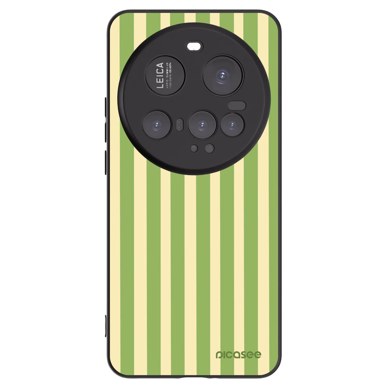 Picasee silikonový černý obal pro Xiaomi 15 Ultra - Lines Matcha