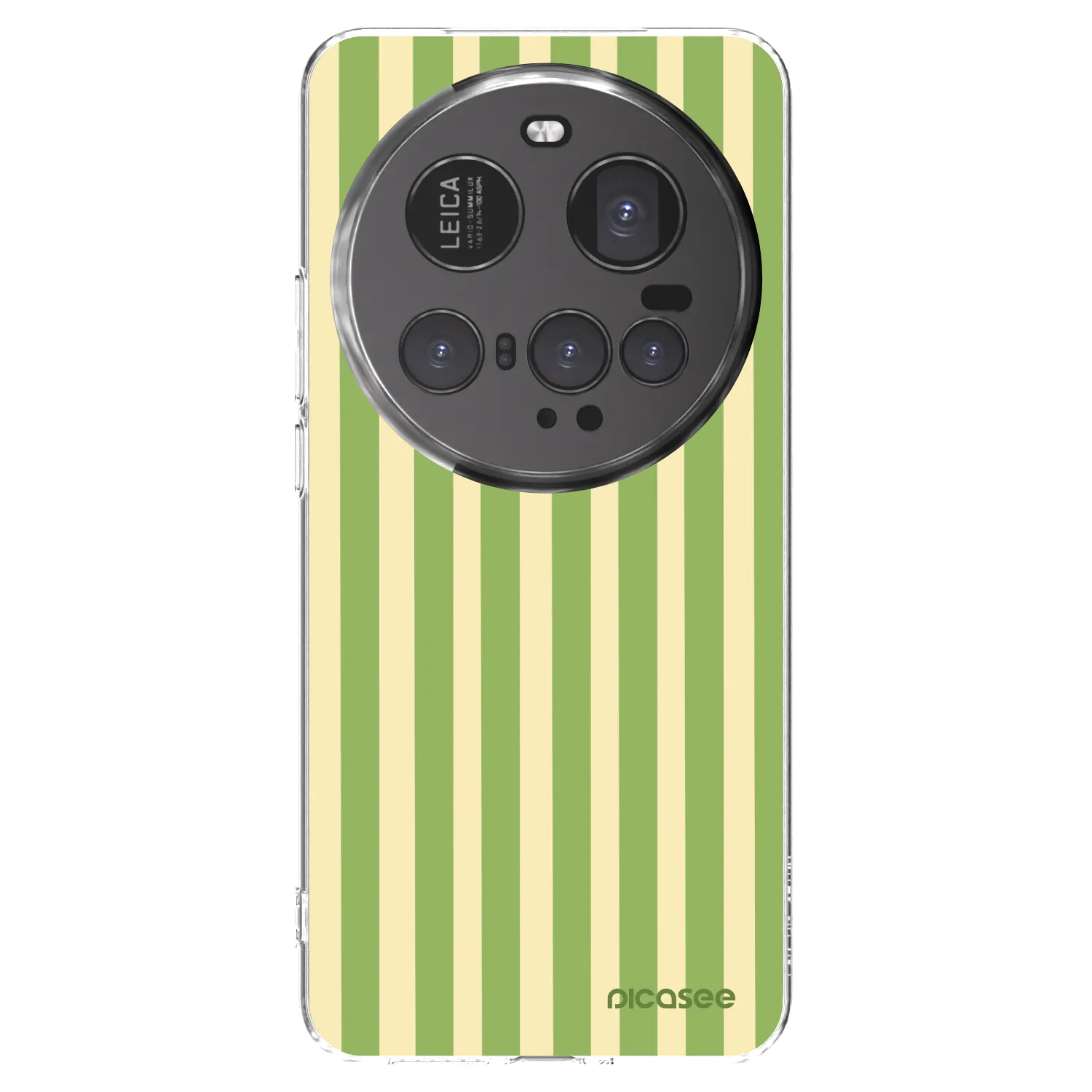 Picasee silikonový průhledný obal pro Xiaomi 15 Ultra - Lines Matcha