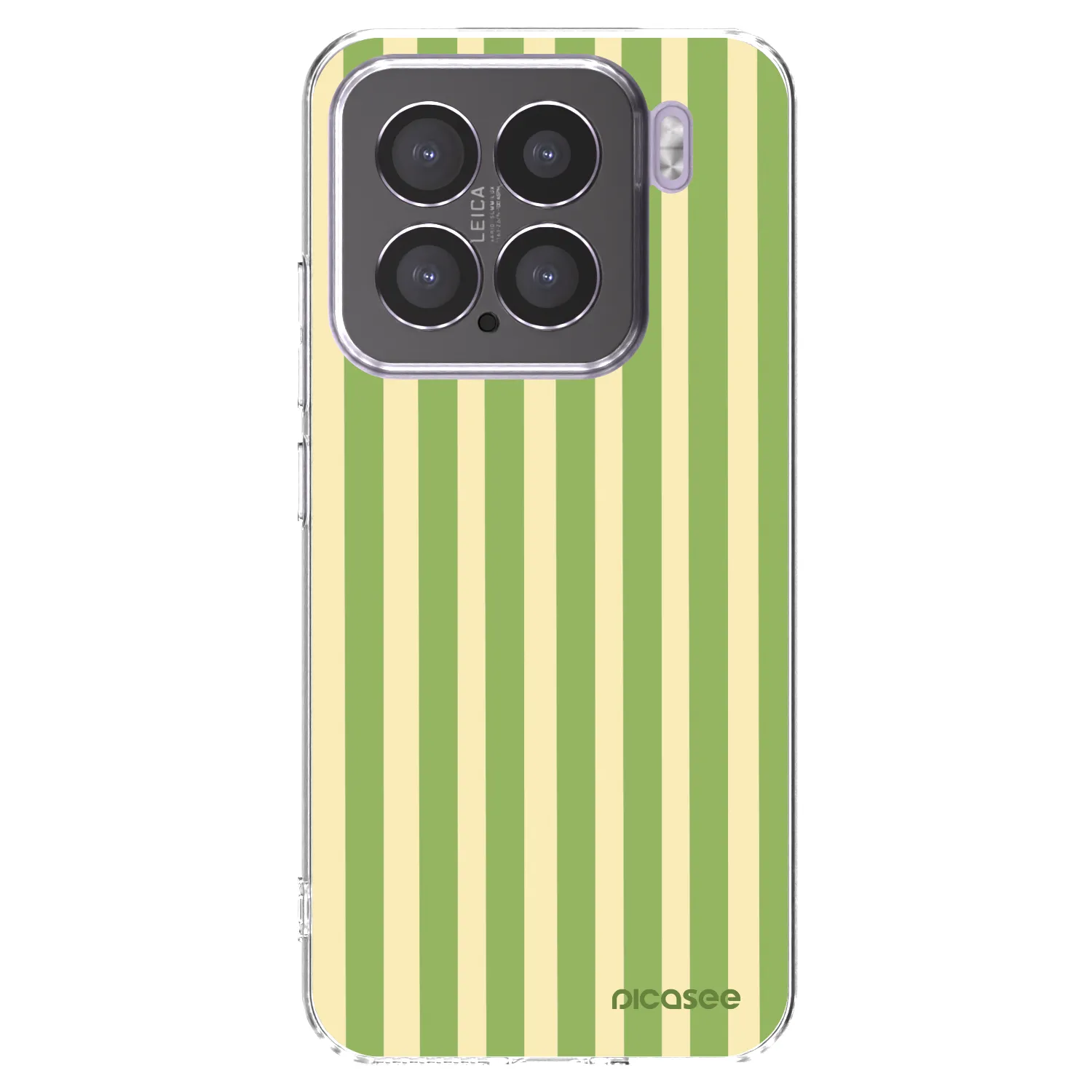 Picasee silikonový průhledný obal pro Xiaomi 15 - Lines Matcha