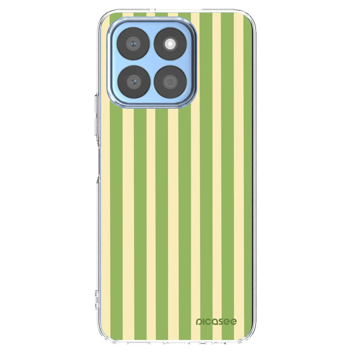 Picasee silikonový průhledný obal pro Honor X8c - Lines Matcha
