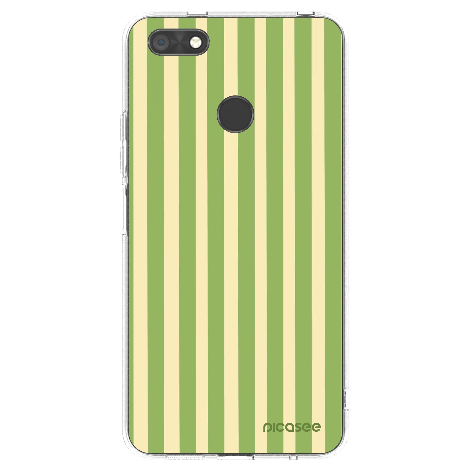 Picasee silikonový průhledný obal pro Huawei P9 Lite Mini - Lines Matcha