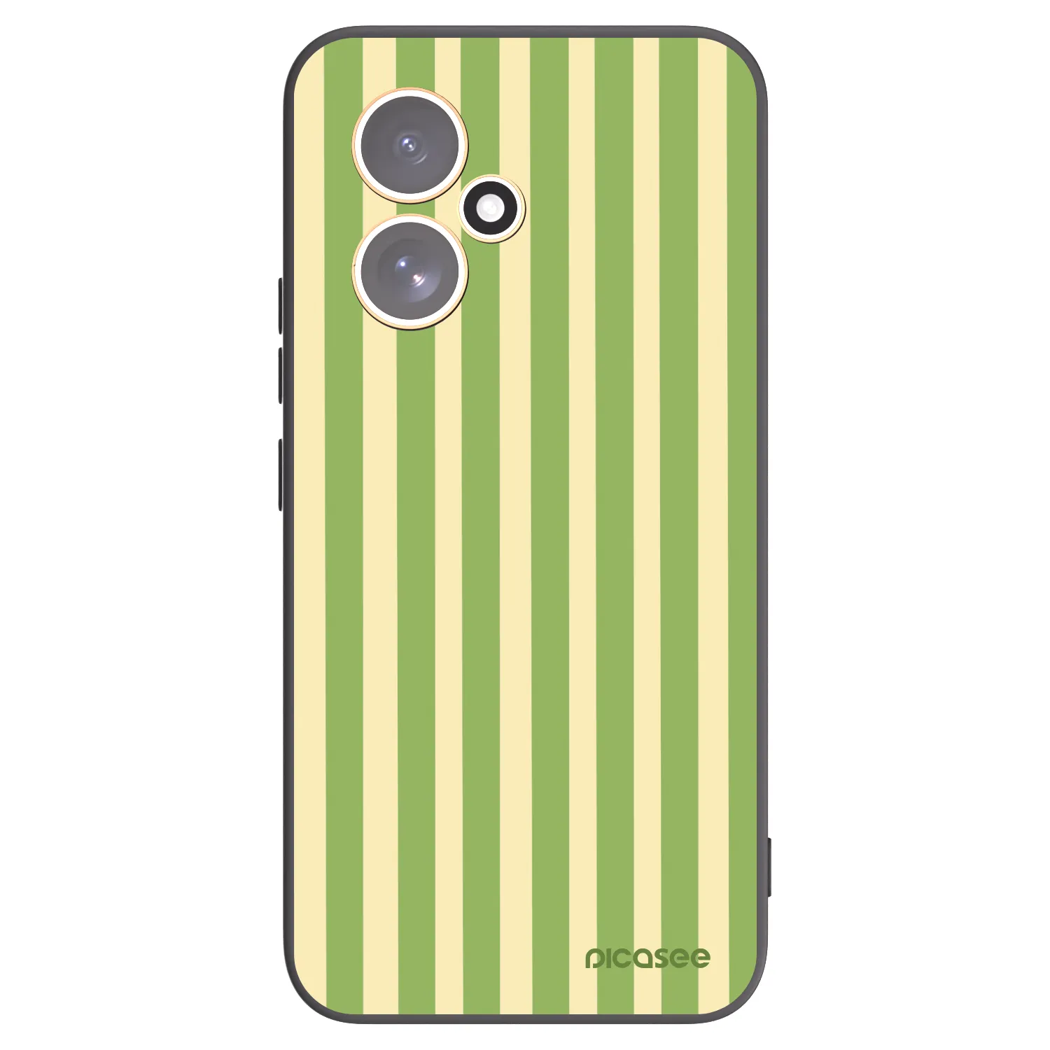 Picasee silikonový černý obal pro Honor 400 5G - Lines Matcha