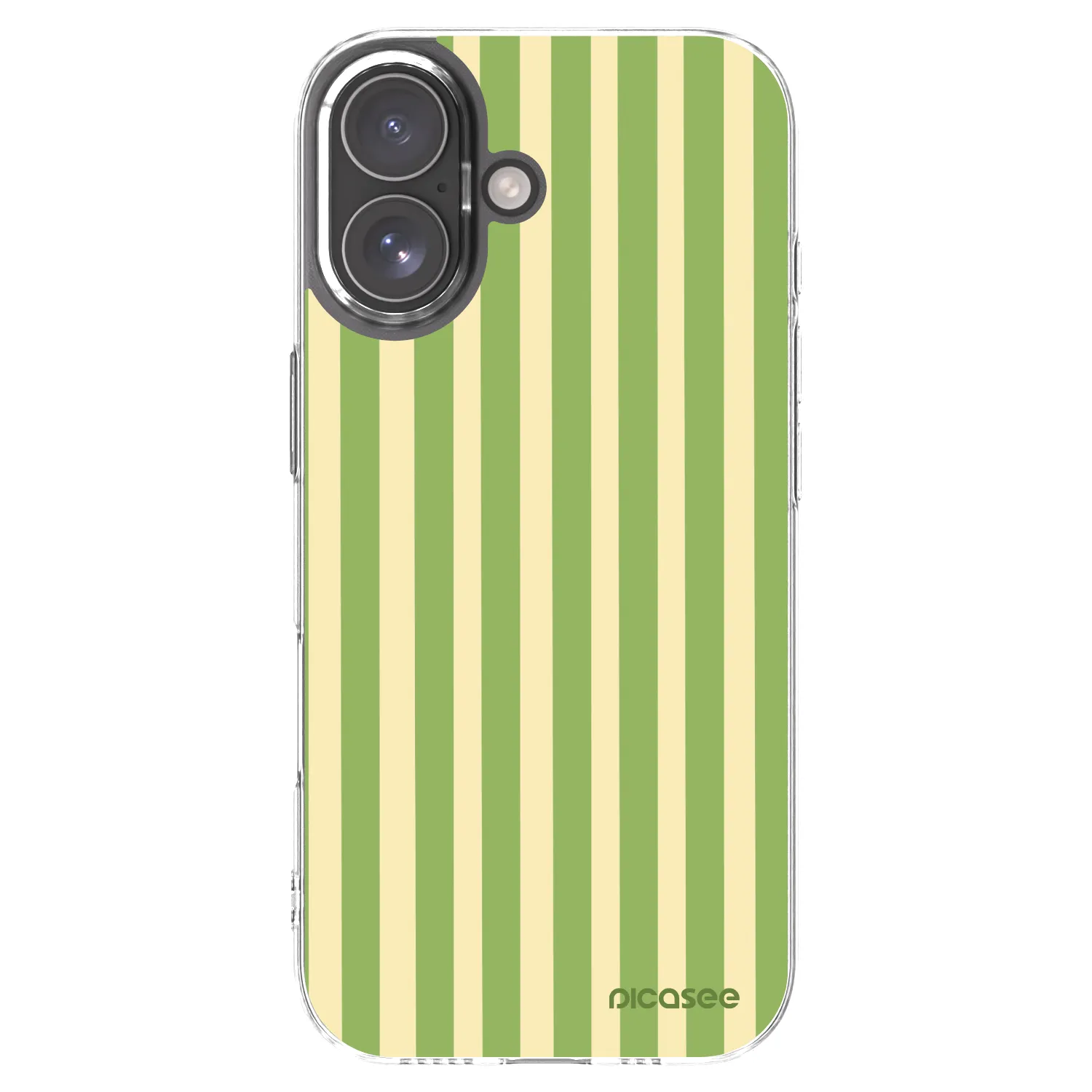 Picasee silikonový průhledný obal pro Apple iPhone 17 - Lines Matcha