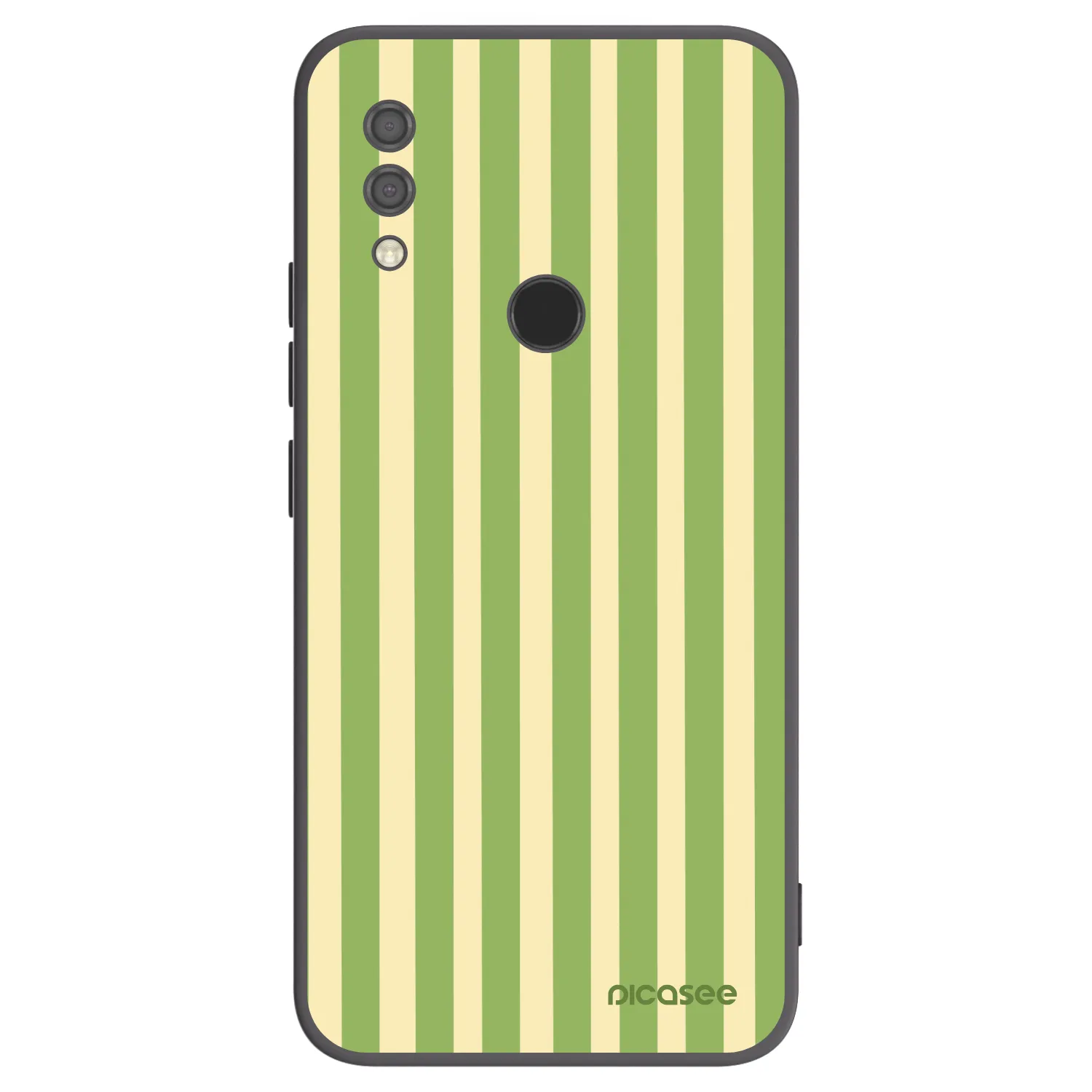 Picasee silikonový černý obal pro Xiaomi Redmi 7 - Lines Matcha