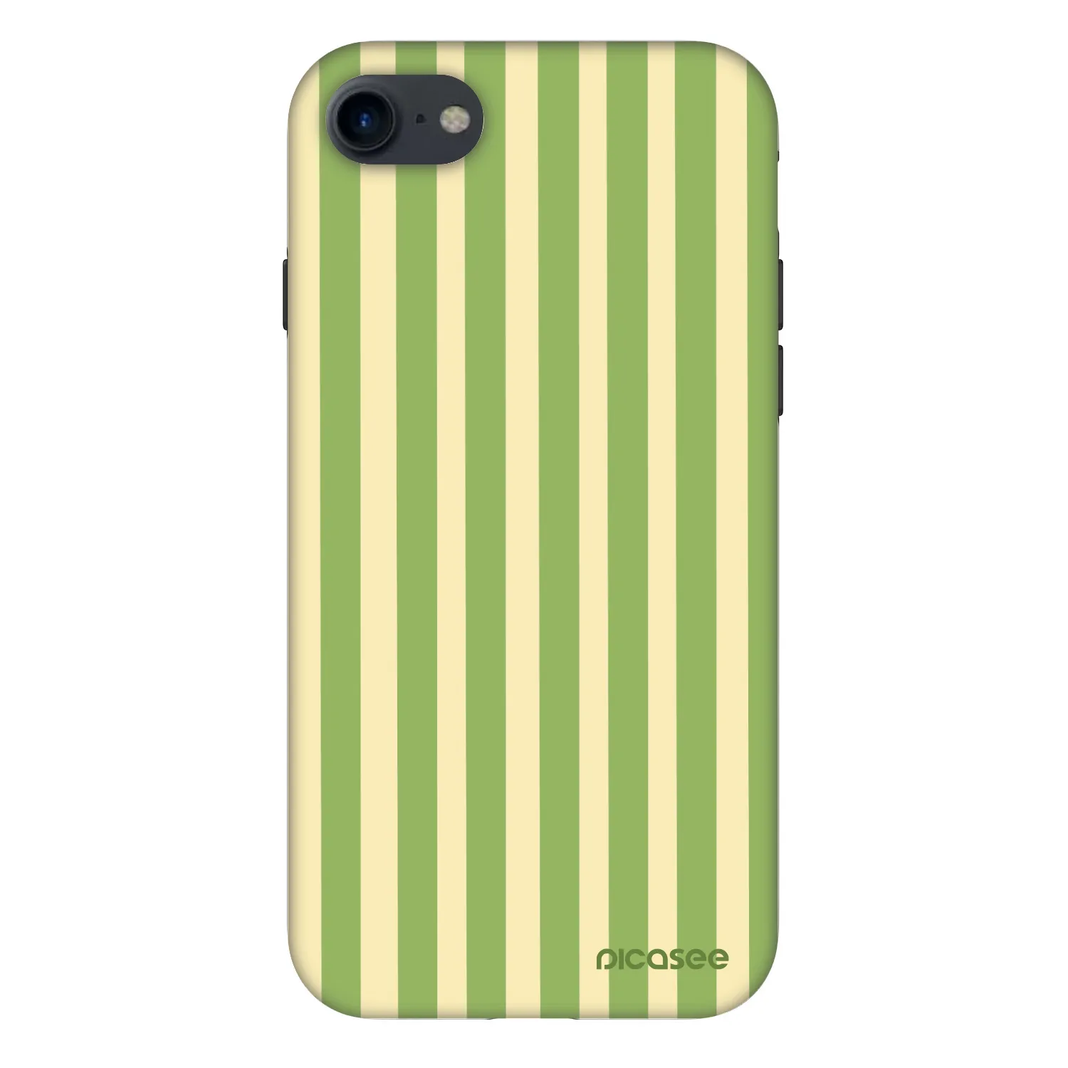 Picasee Fashion Case pro Apple iPhone SE 2020 - Lines Matcha