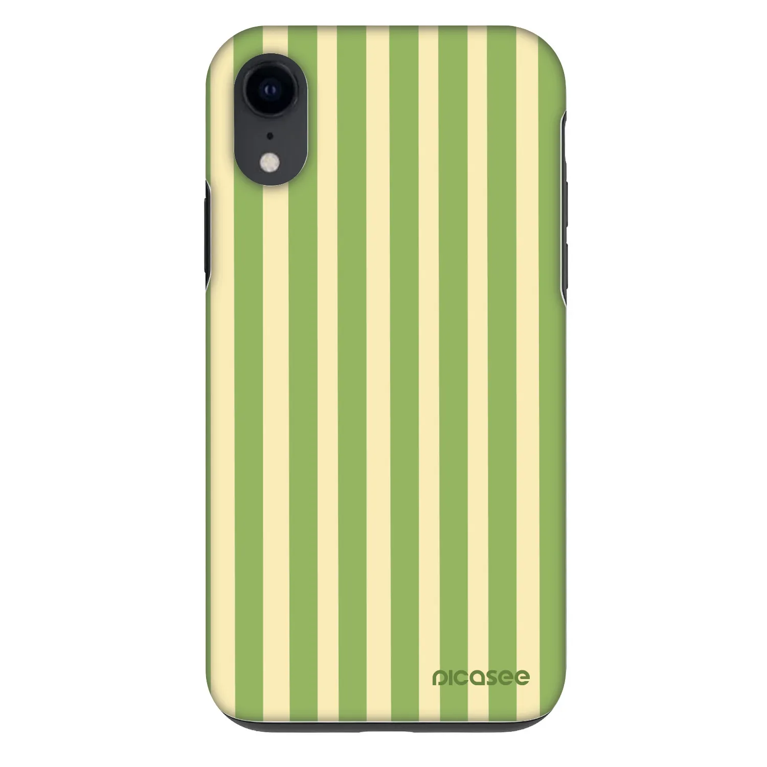 Picasee Fashion Case pro Apple iPhone XR - Lines Matcha