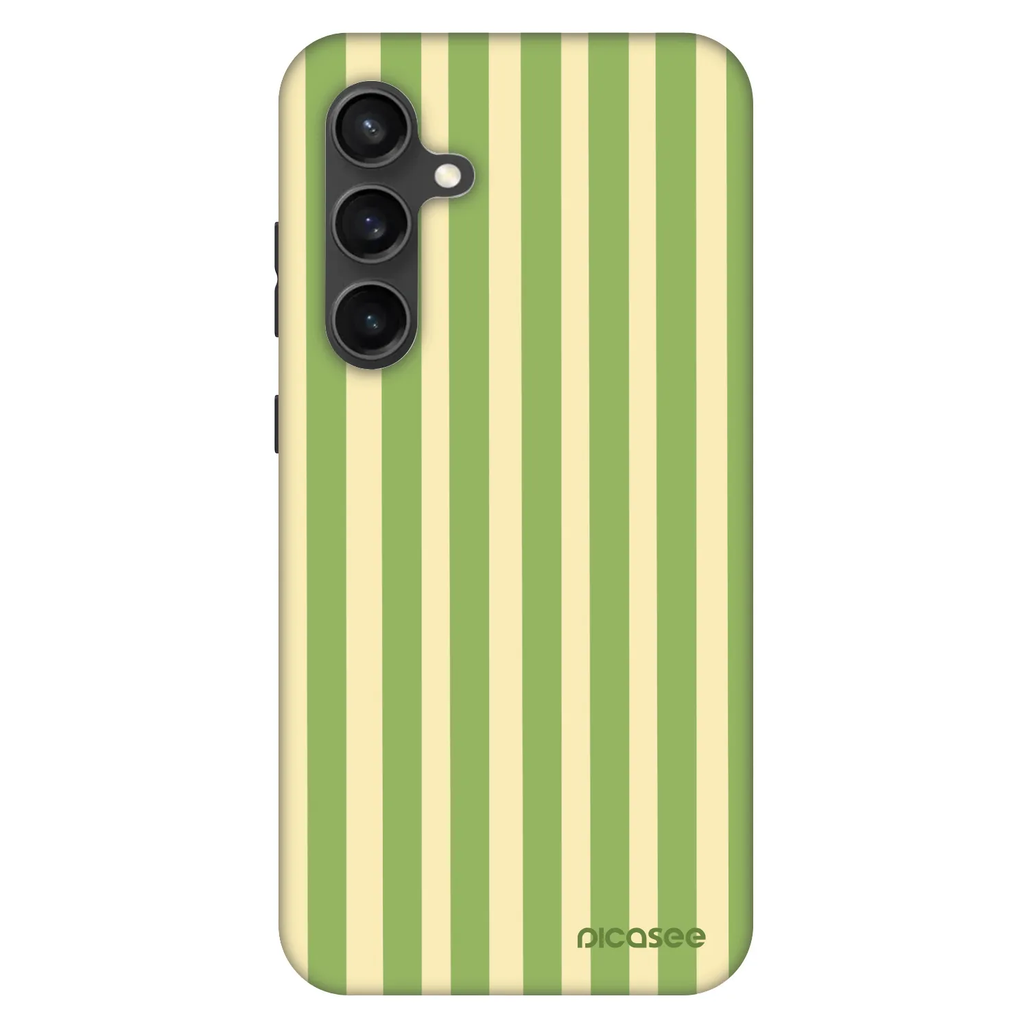 Picasee Fashion Case pro Samsung Galaxy S24 FE S721B - Lines Matcha