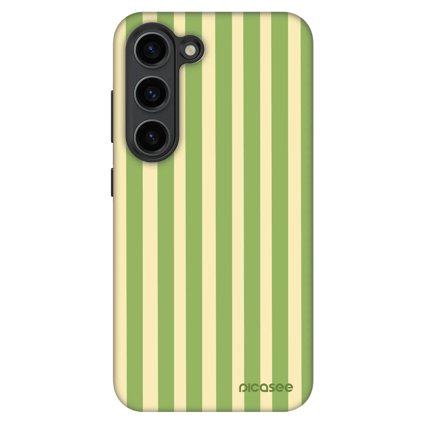 Picasee Fashion Case pro Samsung Galaxy S23+ 5G - Lines Matcha