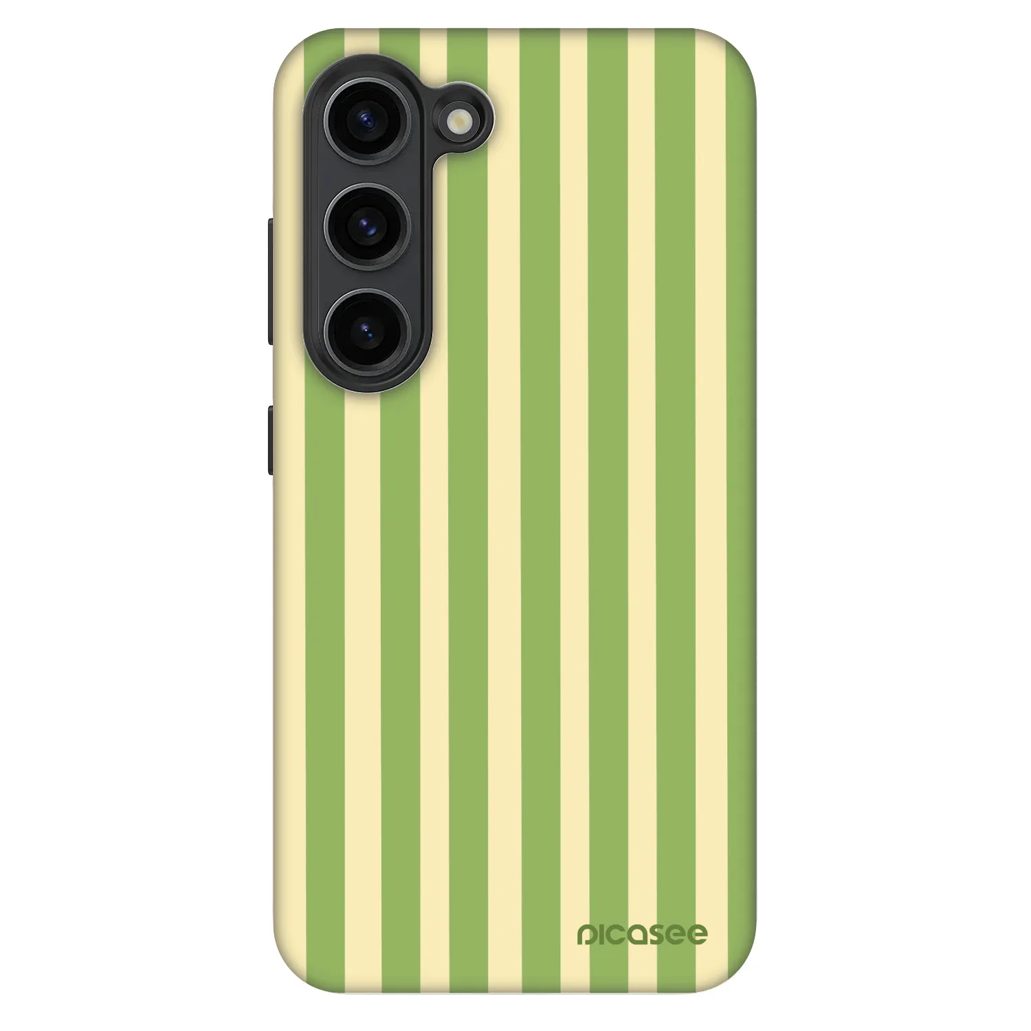 Picasee Fashion Case pro Samsung Galaxy S23 5G - Lines Matcha