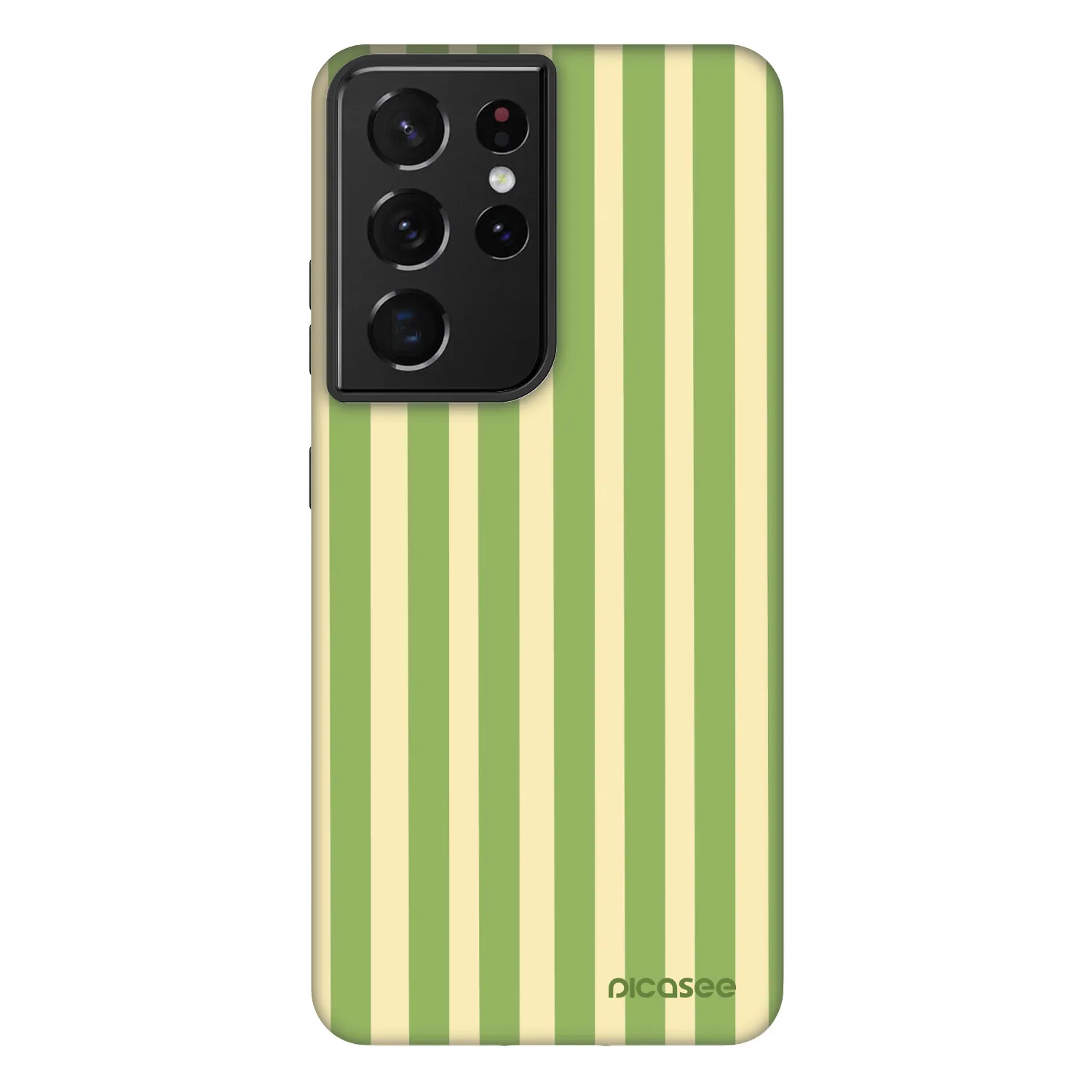 Picasee Fashion Case pro Samsung Galaxy S21 Ultra 5G G998B - Lines Matcha
