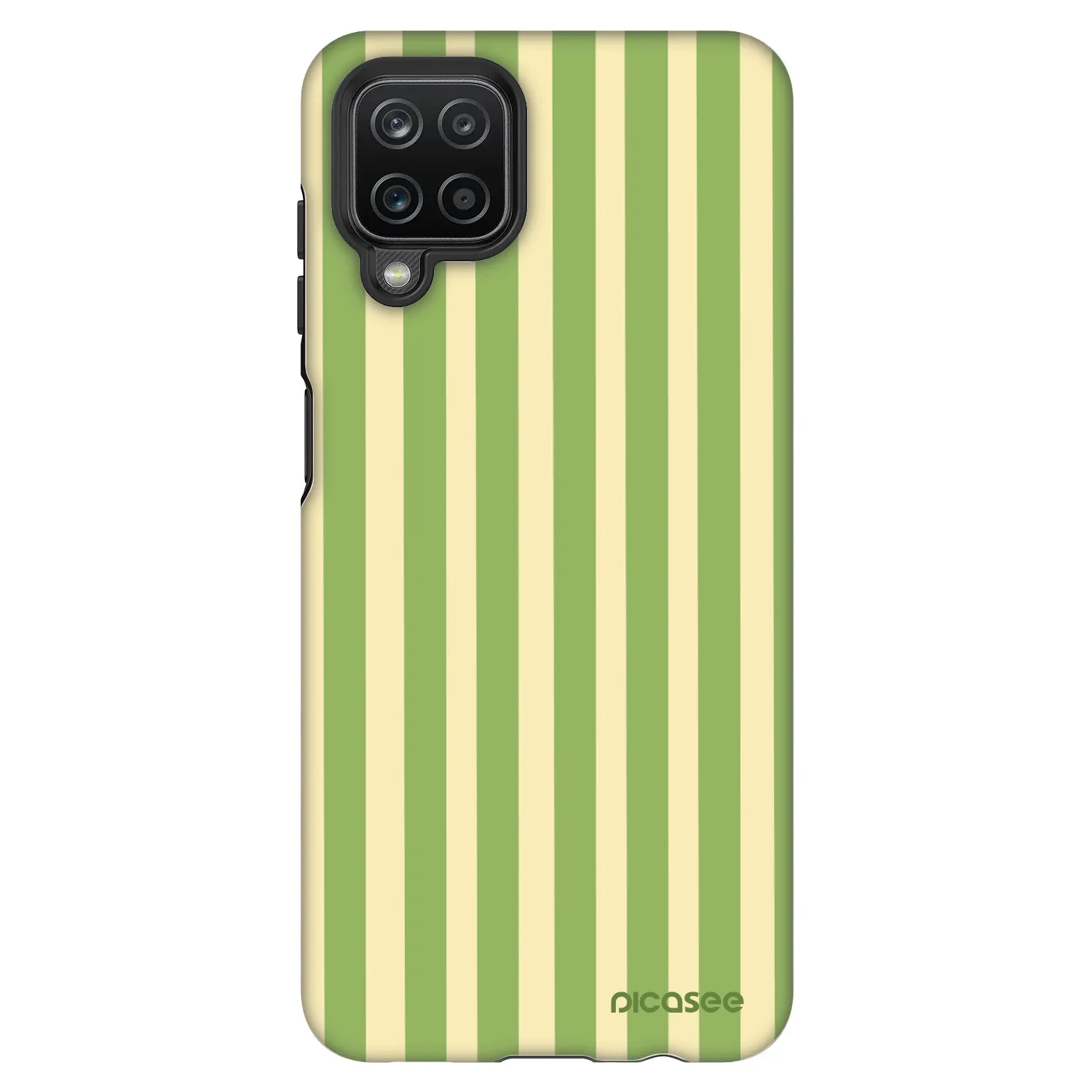 Picasee Fashion Case pro Samsung Galaxy A12 A125F - Lines Matcha