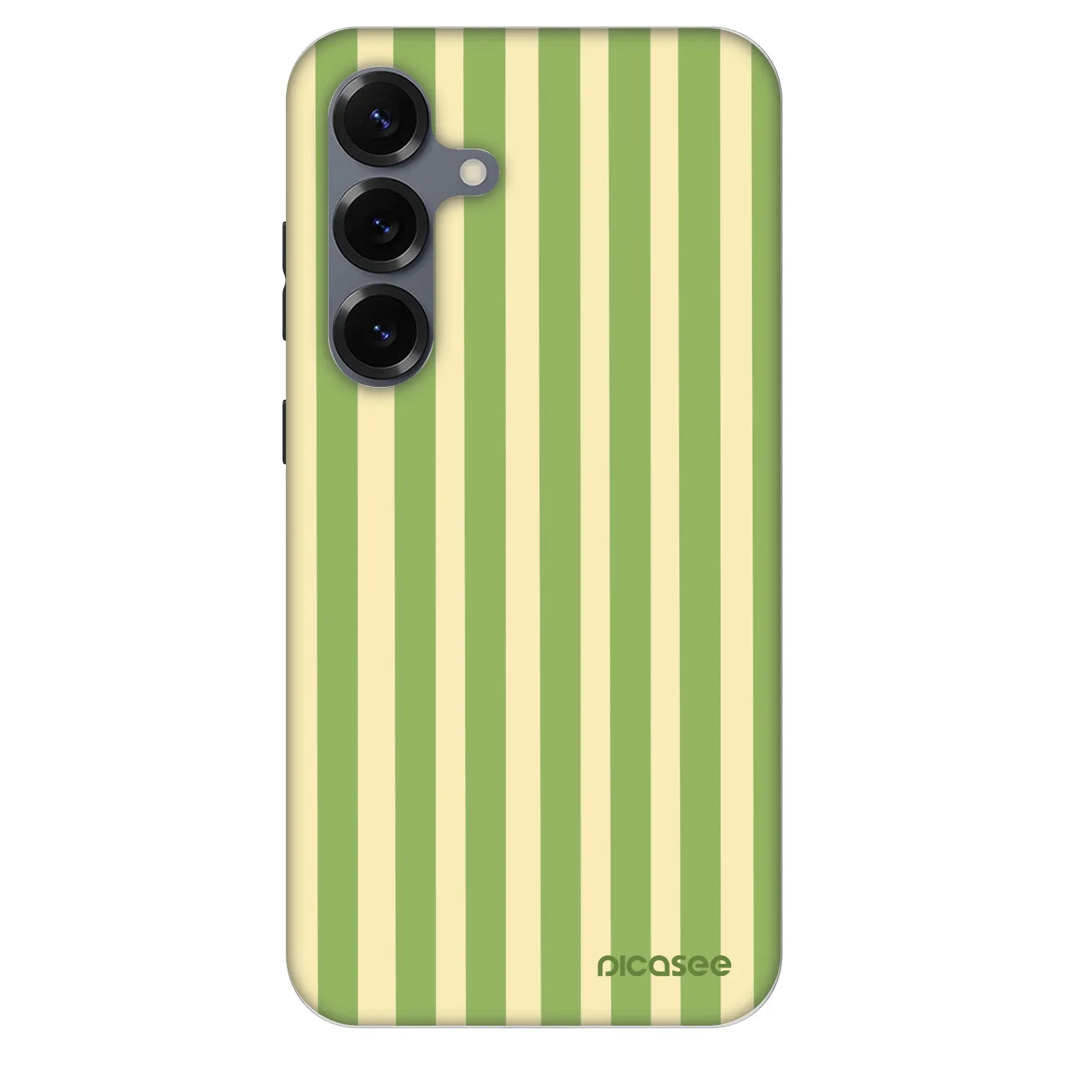 Picasee Fashion Case PowerShare pro Samsung Galaxy S25 5G - Lines Matcha