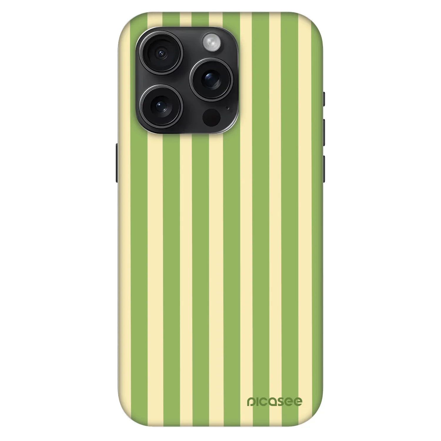 Picasee Fashion Case MagSafe Apple iPhone 15 Pro - Lines Matcha