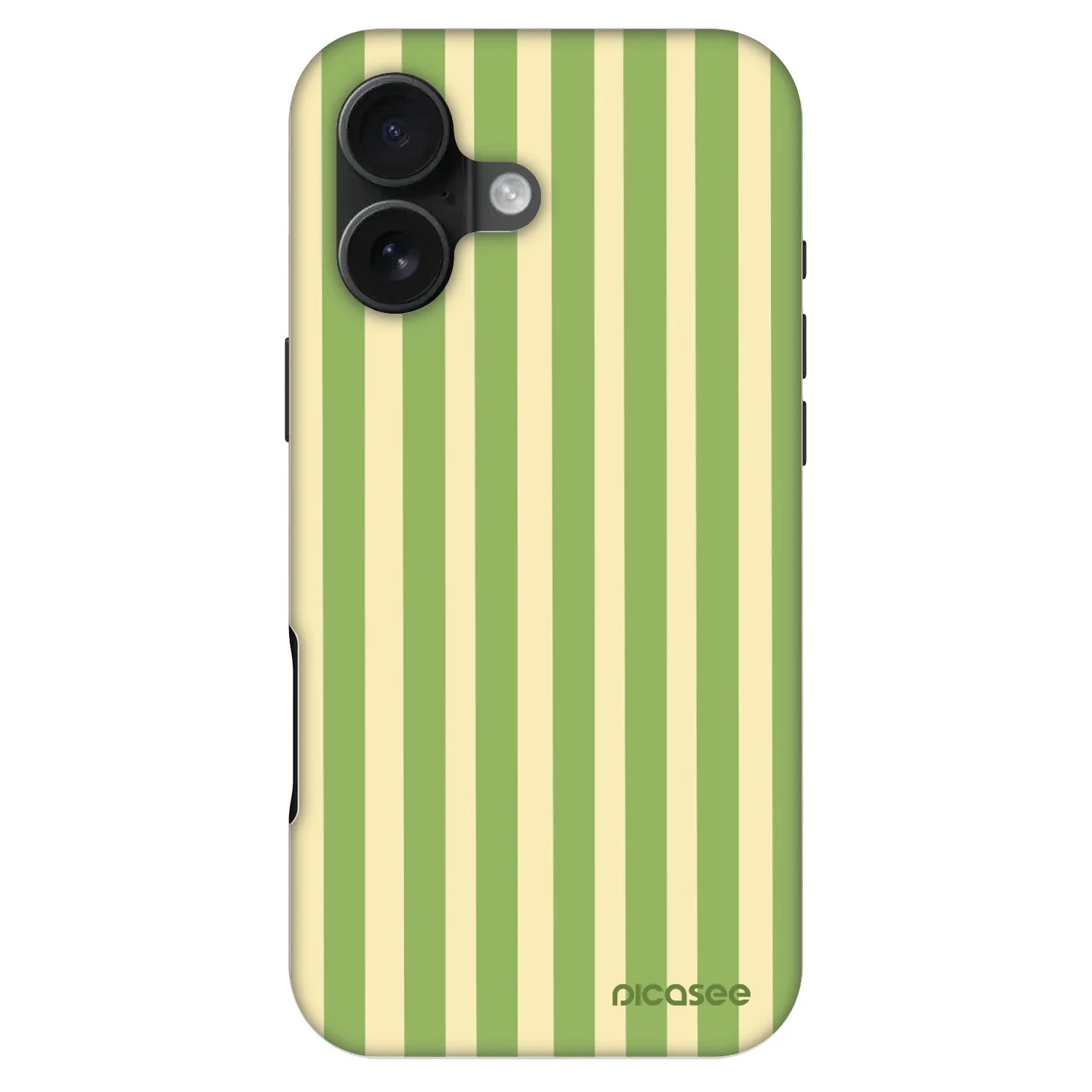 Picasee Fashion Case MagSafe Apple iPhone 16 - Lines Matcha