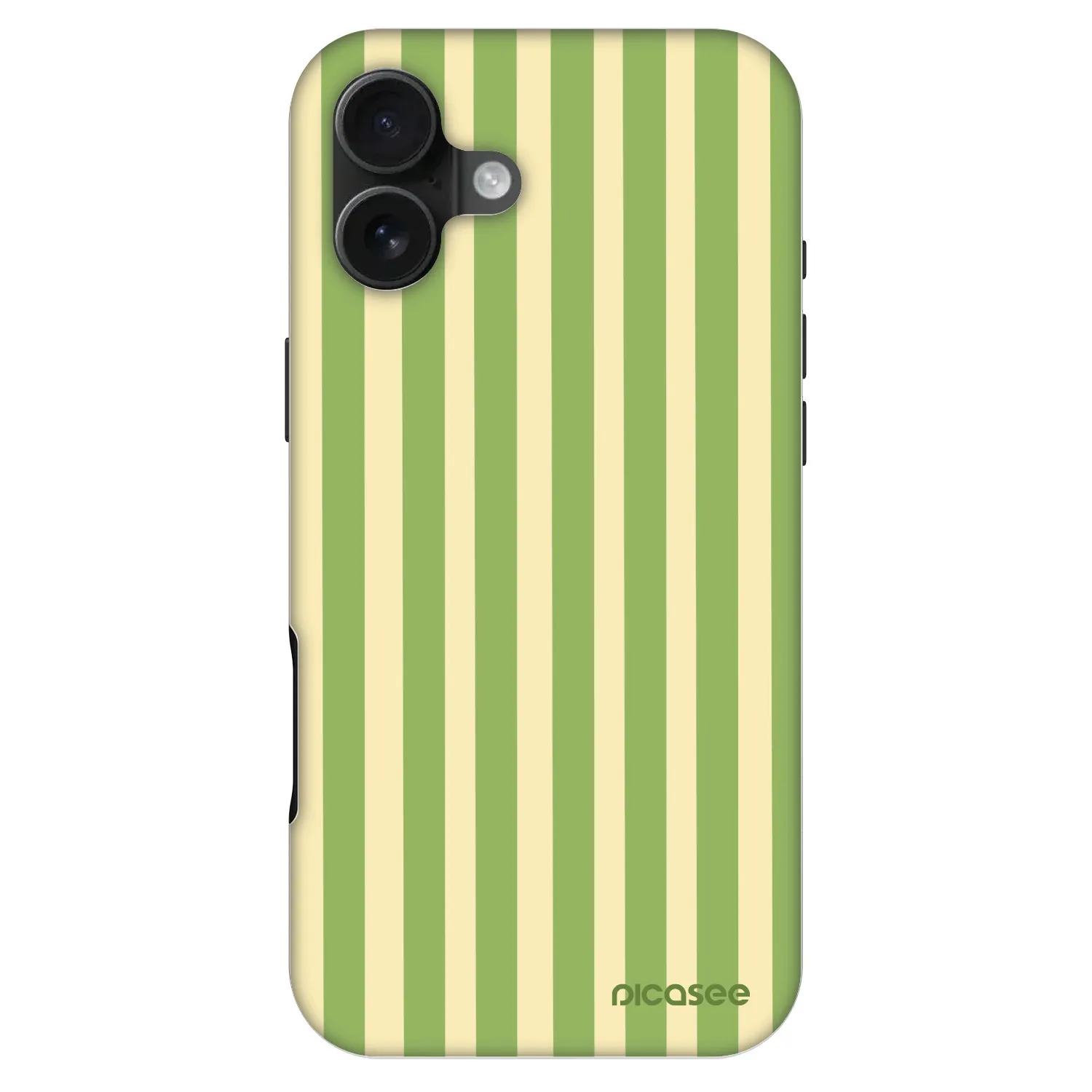 Picasee Fashion Case MagSafe Apple iPhone 16 Plus - Lines Matcha