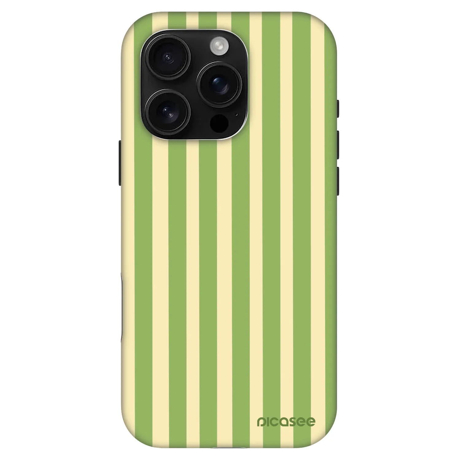 Picasee Fashion Case MagSafe Apple iPhone 16 Pro - Lines Matcha