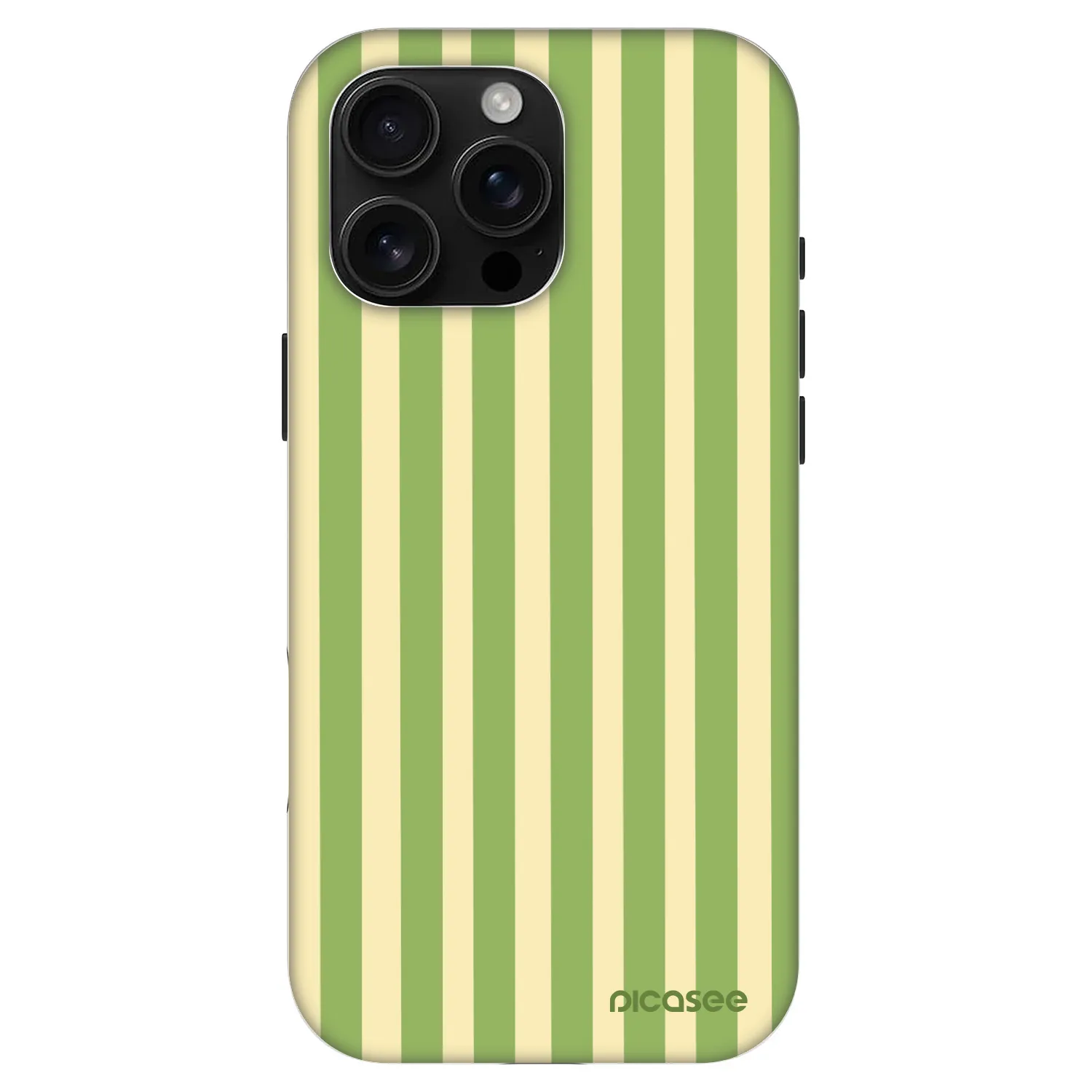 Picasee Fashion Case MagSafe Apple iPhone 16 Pro Max - Lines Matcha