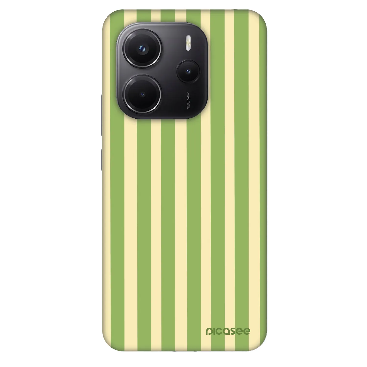Picasee Fashion Case pro Xiaomi Redmi Note 14 4G - Lines Matcha