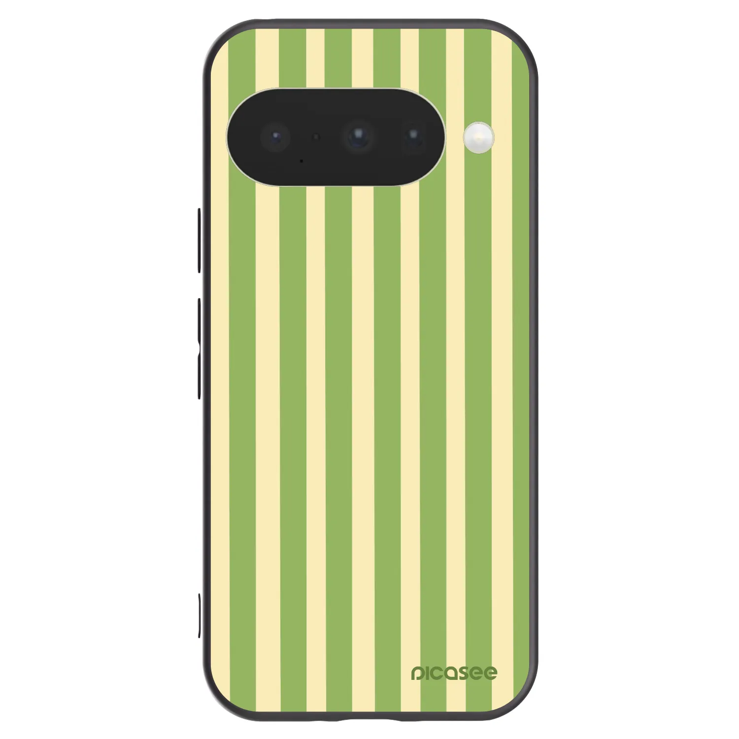 Picasee silikonový černý obal pro Google Pixel 10 - Lines Matcha
