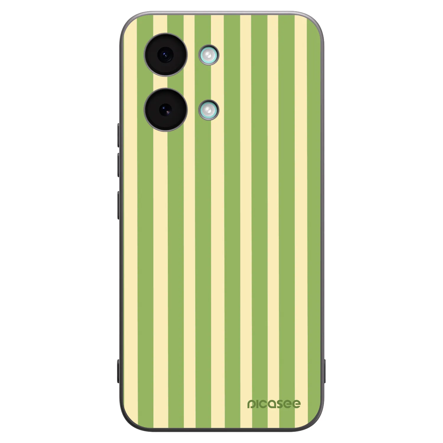 Picasee silikonový černý obal pro Xiaomi Poco X8 Pro Max - Lines Matcha