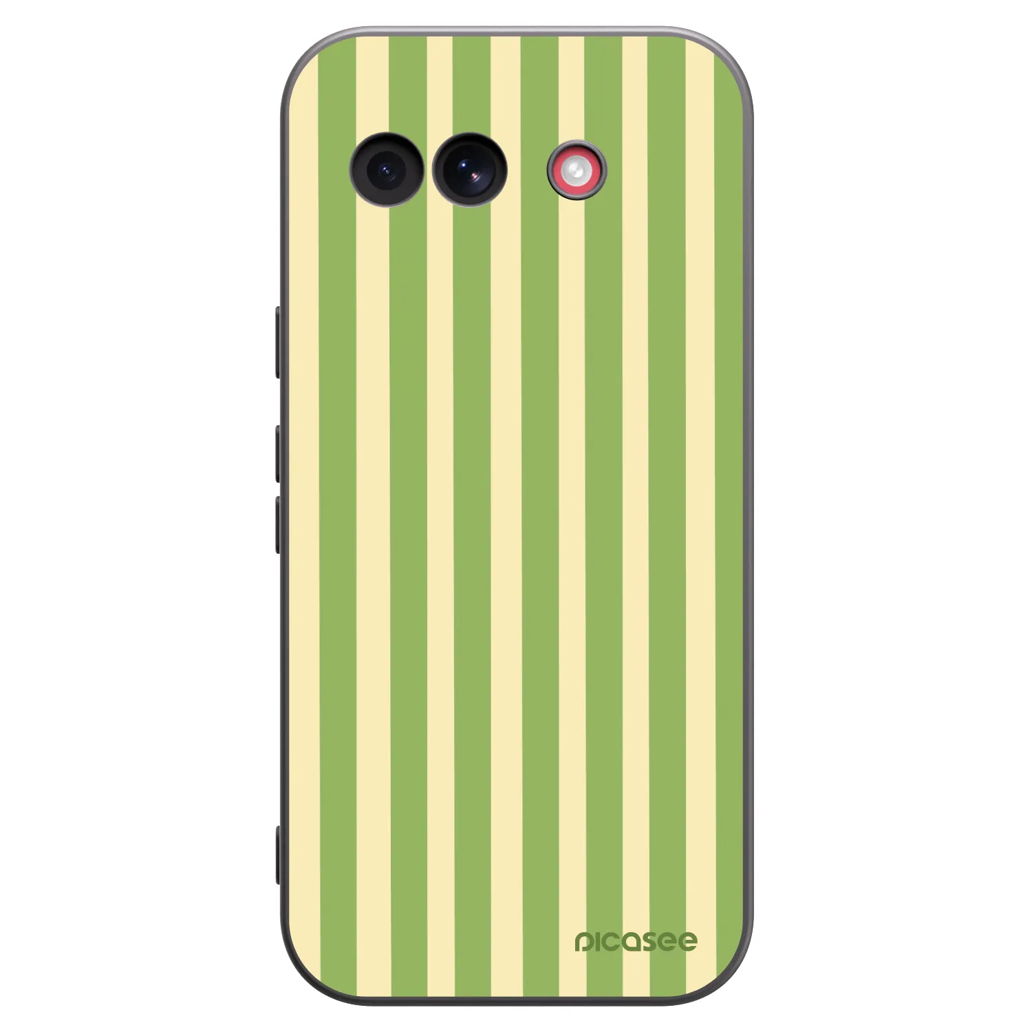 Picasee silikonový černý obal pro Google Pixel 10a - Lines Matcha