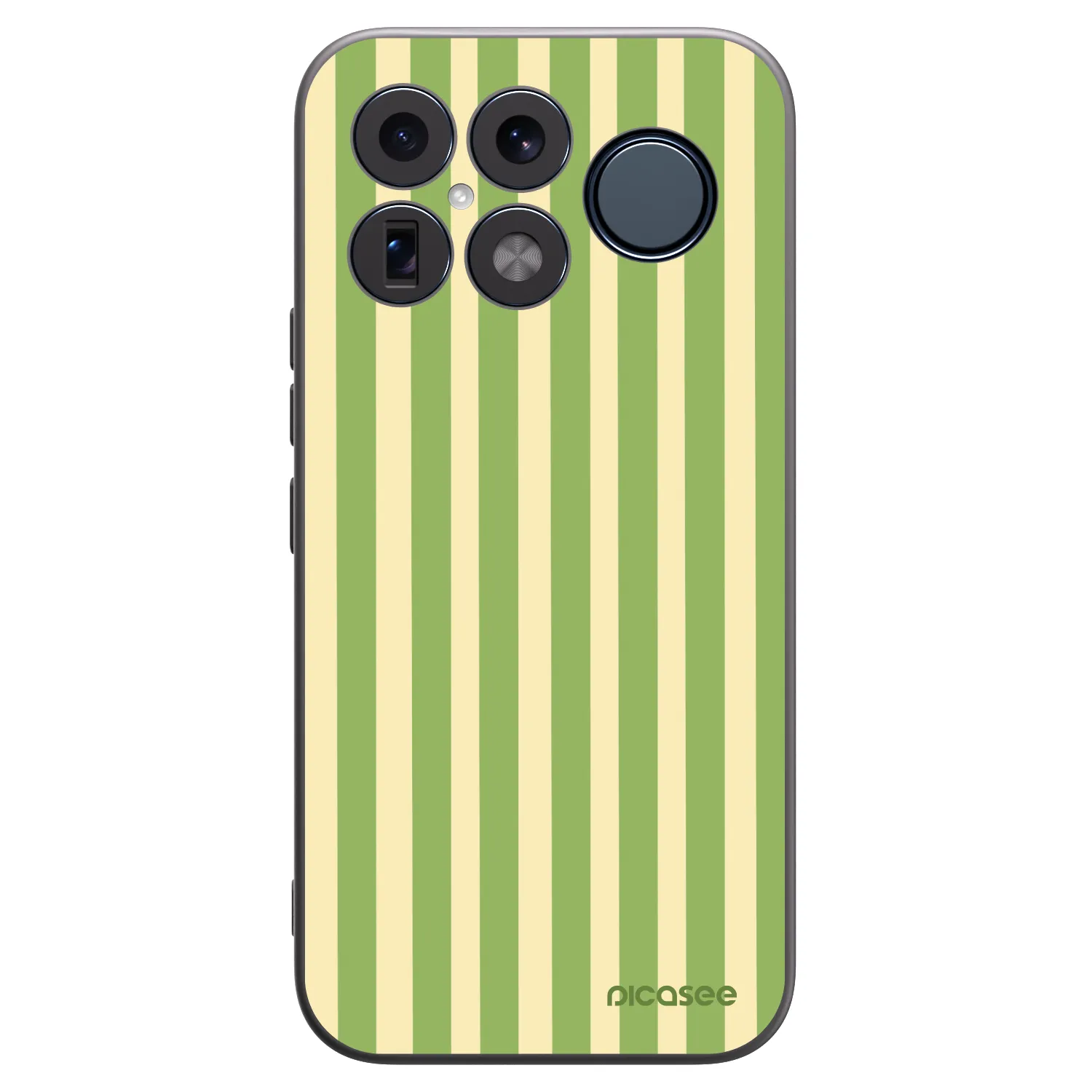 Picasee silikonový černý obal pro Xiaomi Poco F8 Ultra - Lines Matcha