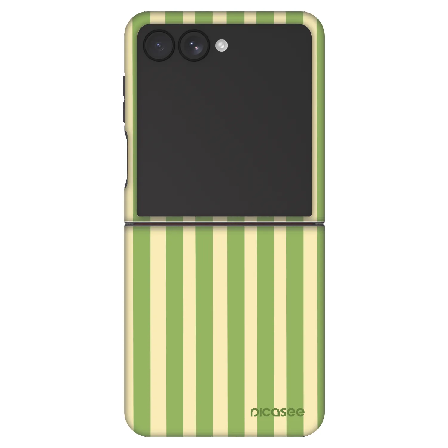 Picasee Fashion Case pro Samsung Galaxy Z Flip7 5G - Lines Matcha