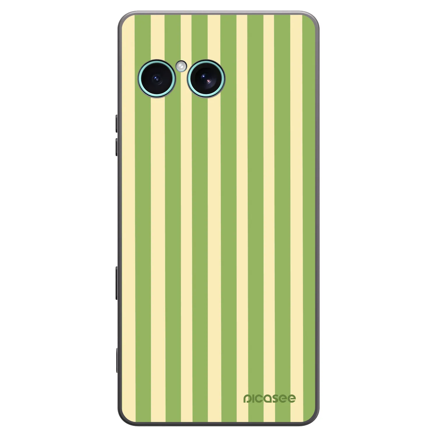 Picasee silikonový černý obal pro Sony Xperia 10 VII - Lines Matcha