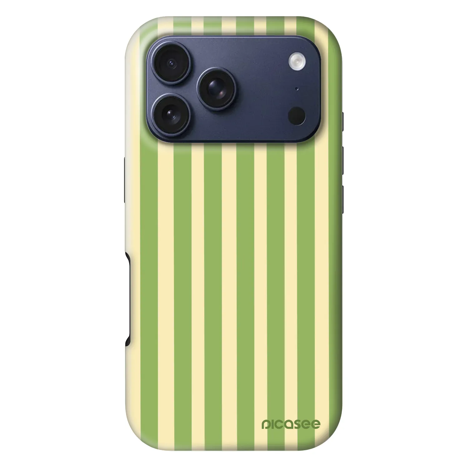 Picasee Fashion Case MagSafe Apple iPhone 18 Pro - Lines Matcha