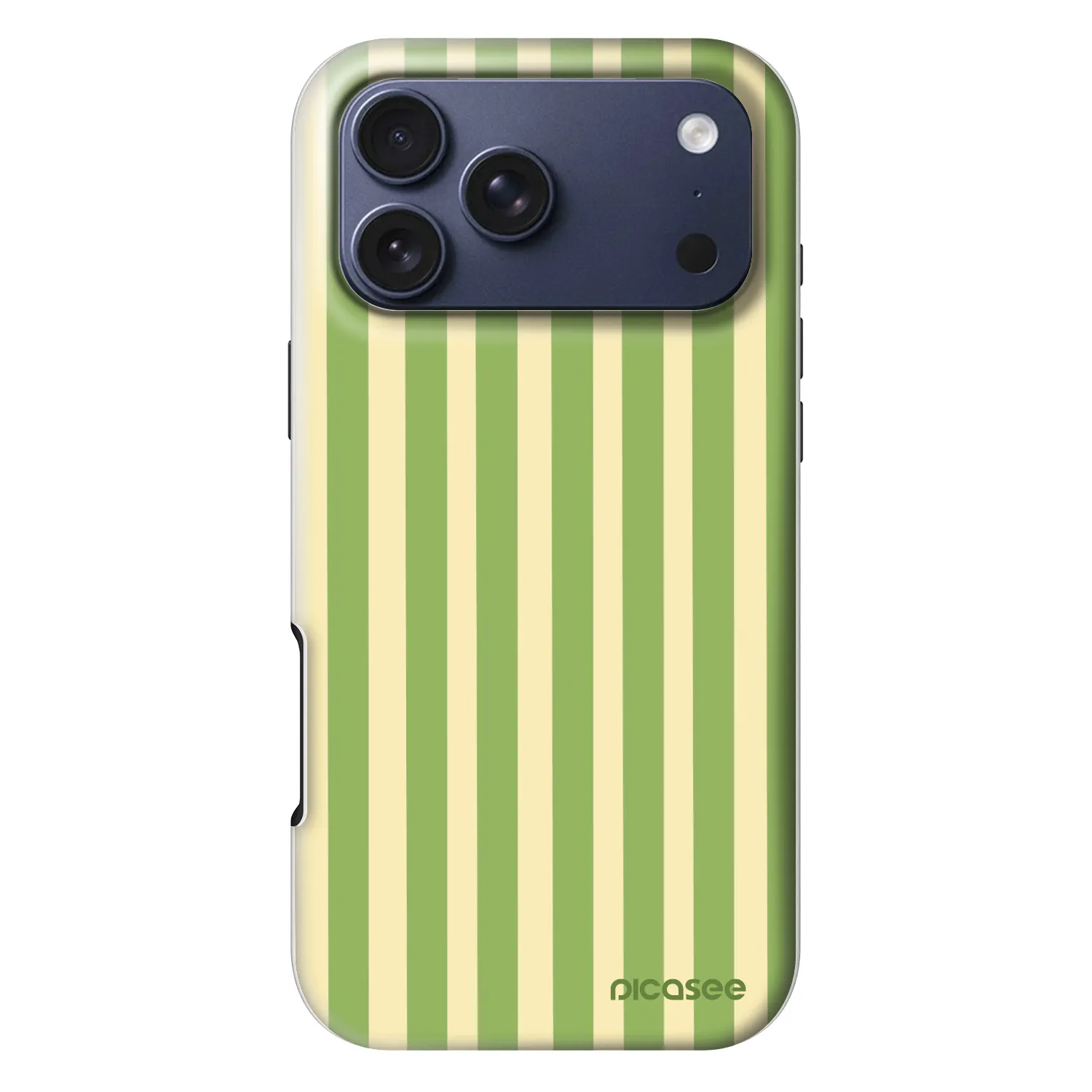 Picasee Fashion Case MagSafe Apple iPhone 18 Pro Max - Lines Matcha