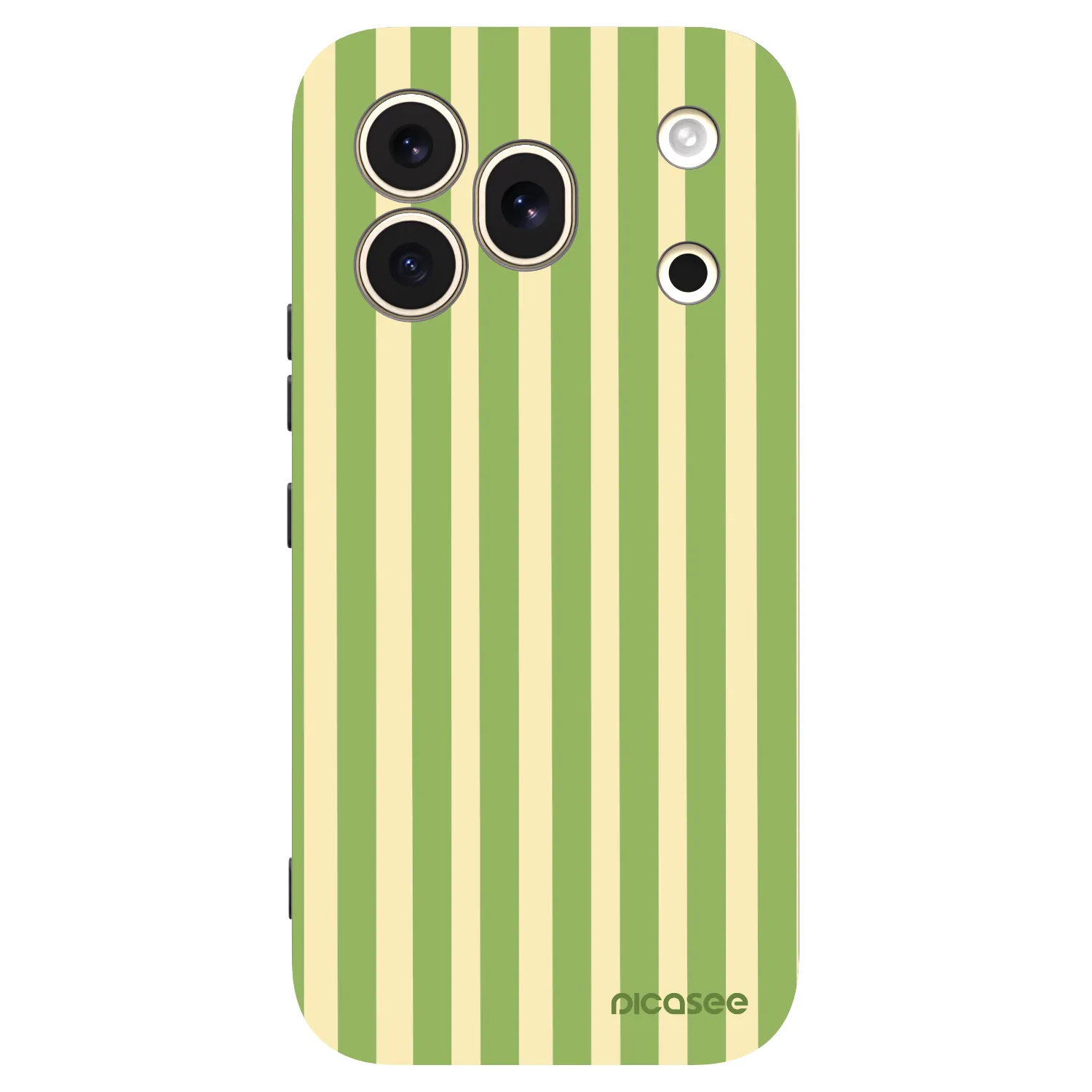 Picasee silikonový černý obal pro Honor 600 Pro - Lines Matcha