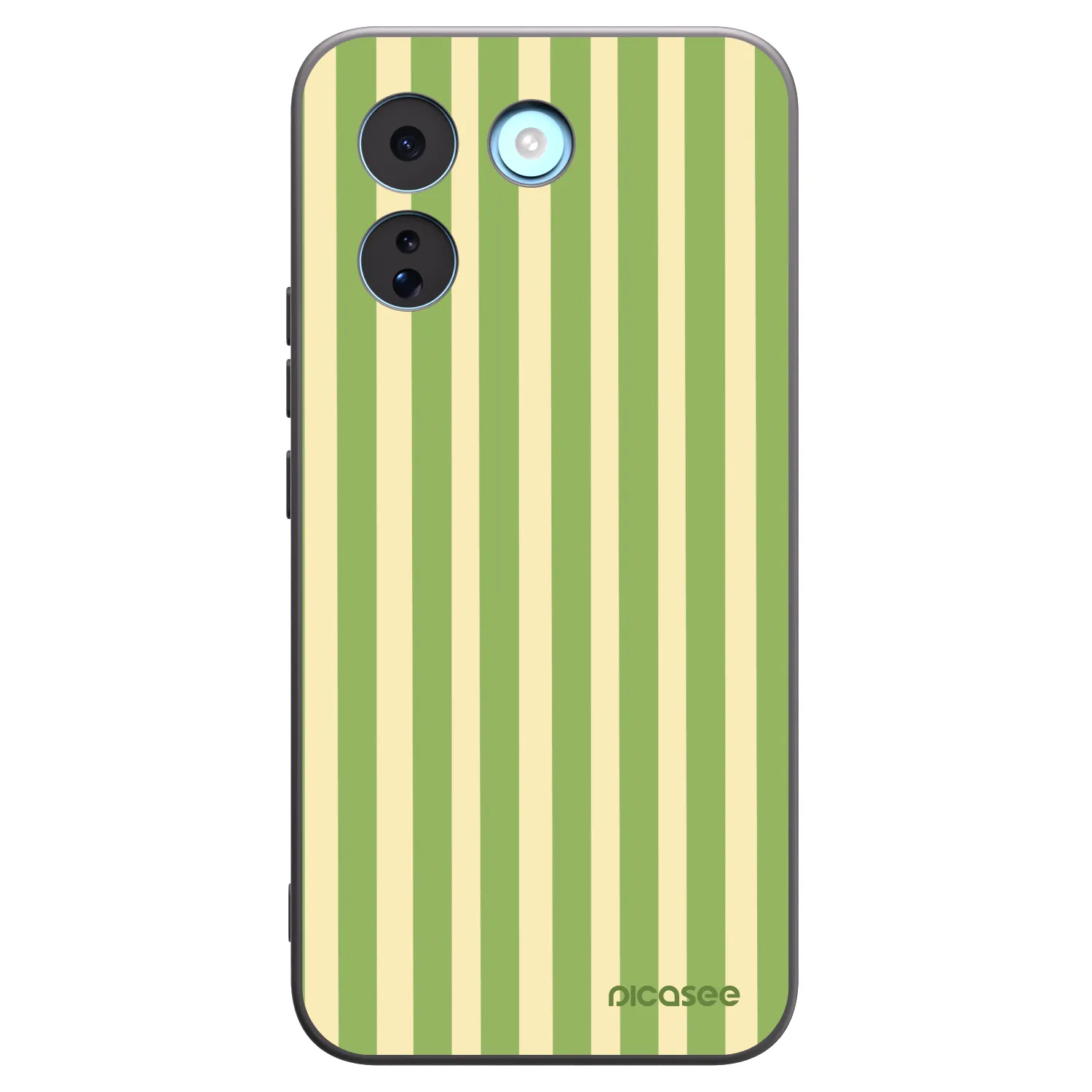 Picasee silikonový černý obal pro Xiaomi Redmi Note 17 Pro MAX 5G - Lines Matcha
