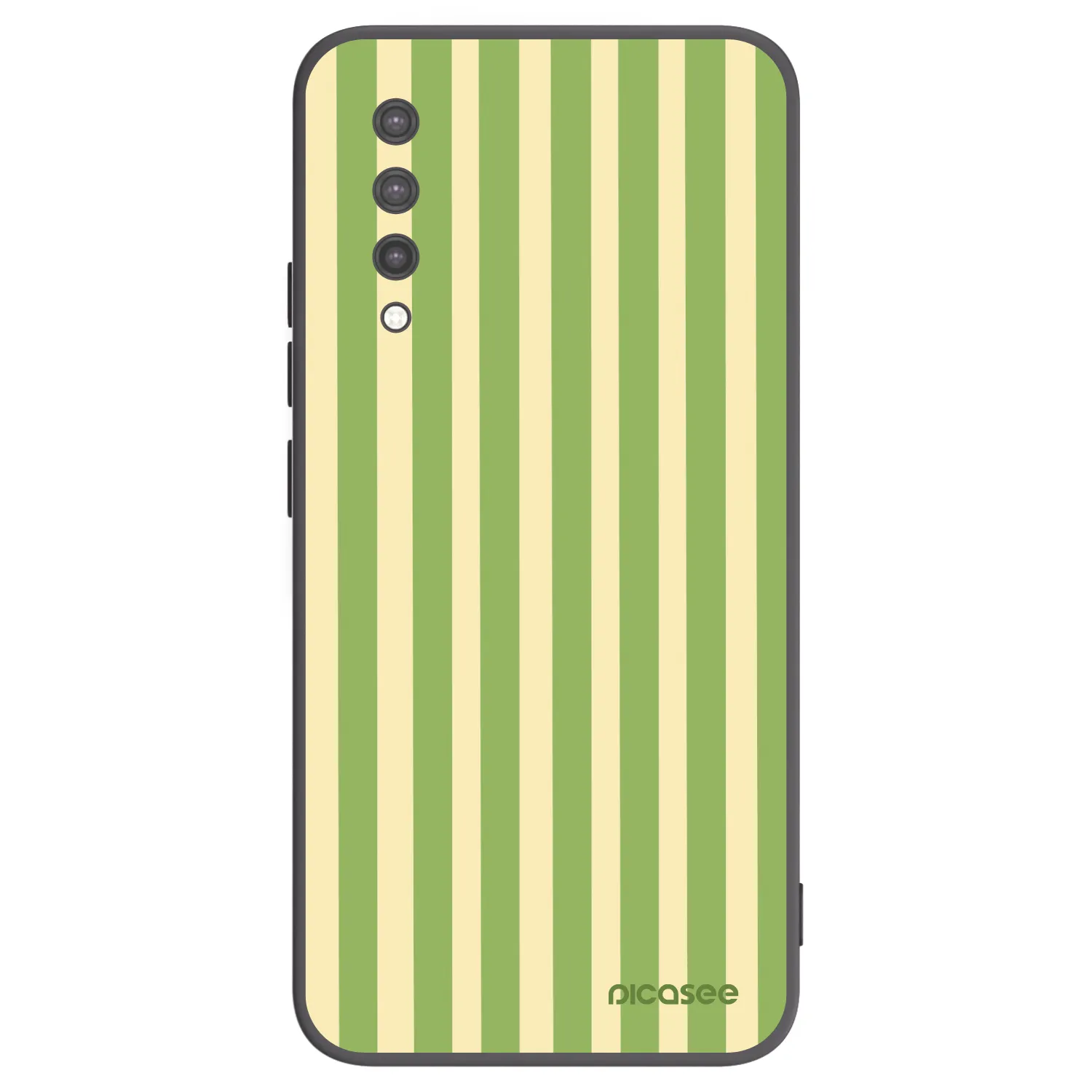 Picasee silikonový černý obal pro Xiaomi Mi 9 Lite - Lines Matcha