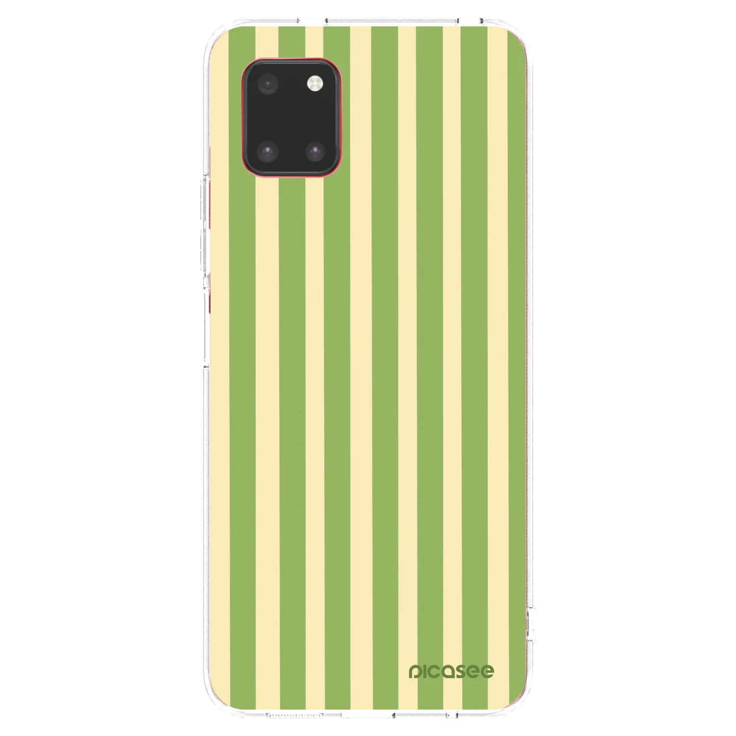 Picasee silikonový průhledný obal pro Samsung Galaxy Note 10 Lite N770F - Lines Matcha