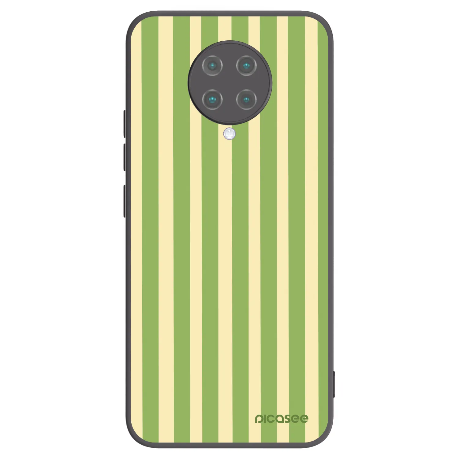 Picasee silikonový černý obal pro Xiaomi Poco F2 Pro - Lines Matcha