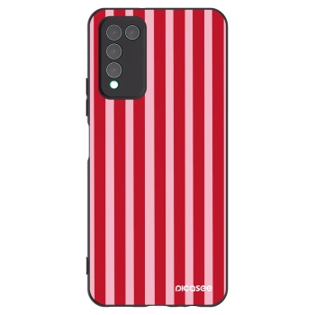 Obal pro Honor 10X Lite - Lines red