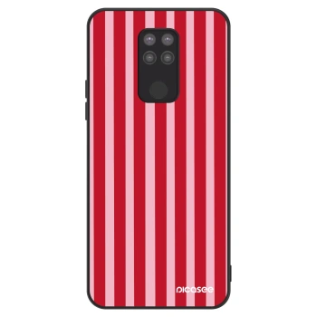 Obal pro Xiaomi Redmi Note 9 - Lines red
