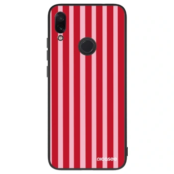 Obal pro Xiaomi Redmi Note 7 - Lines red