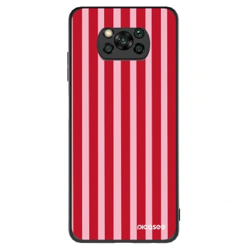 Obal pro Xiaomi Poco X3 - Lines red