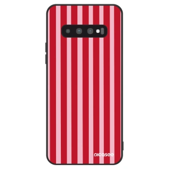 Obal pro Samsung Galaxy S10 G973 - Lines red