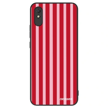 Obal pro Xiaomi Redmi 9A - Lines red